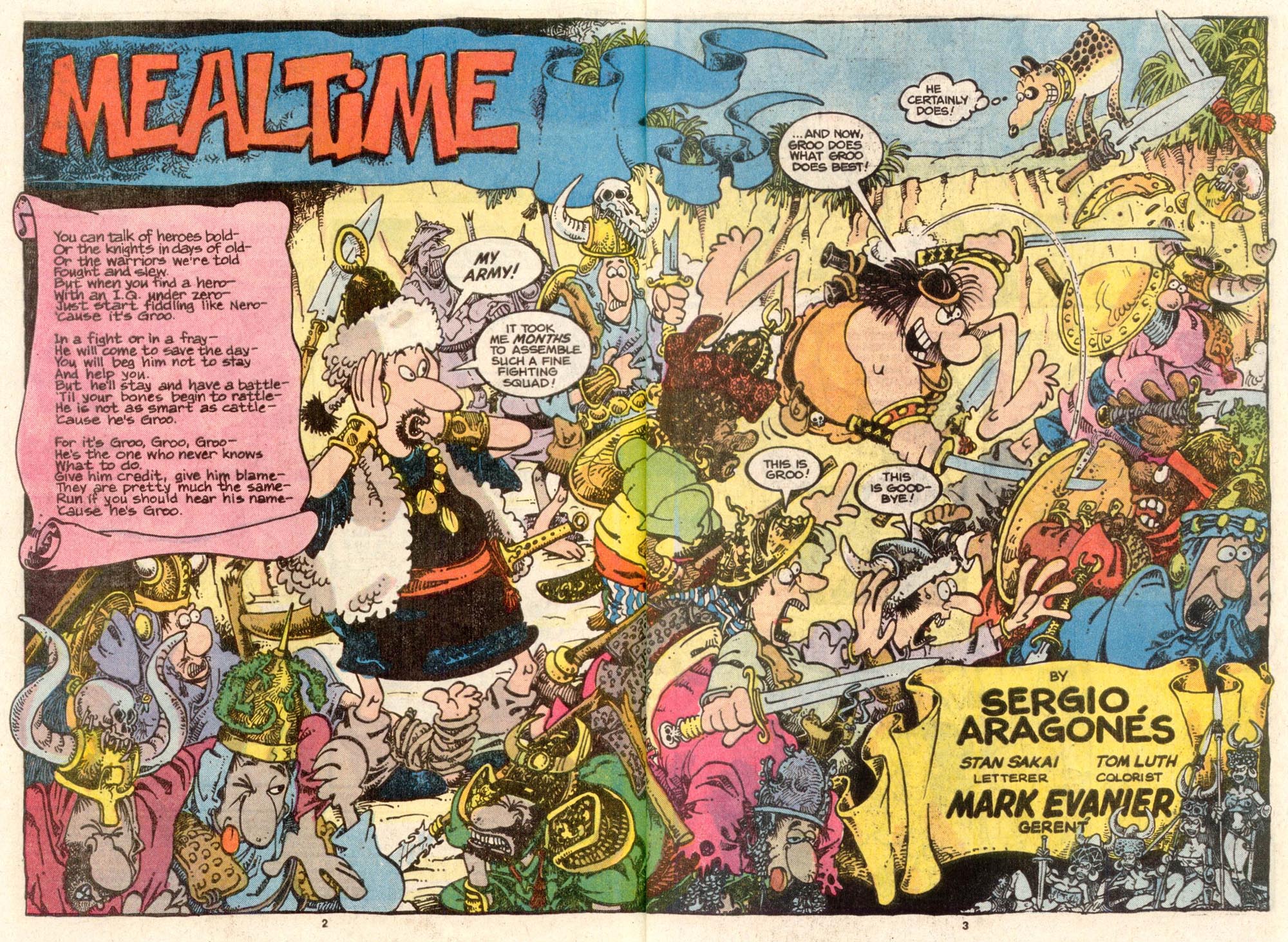 Read online Sergio Aragonés Groo the Wanderer comic -  Issue #38 - 3