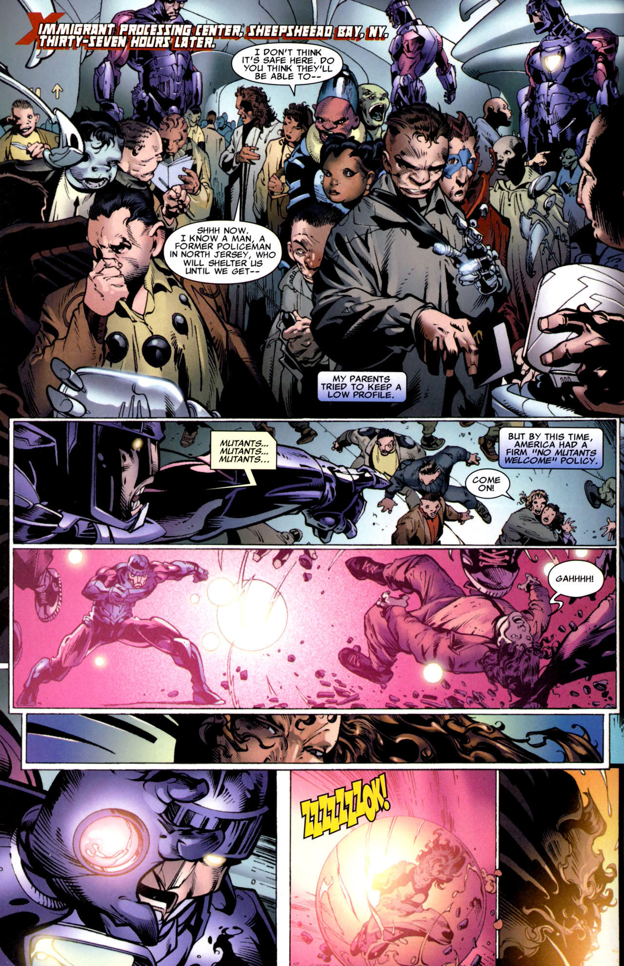 Read online X-Men: The Times and Life of Lucas Bishop comic -  Issue #1 - 5