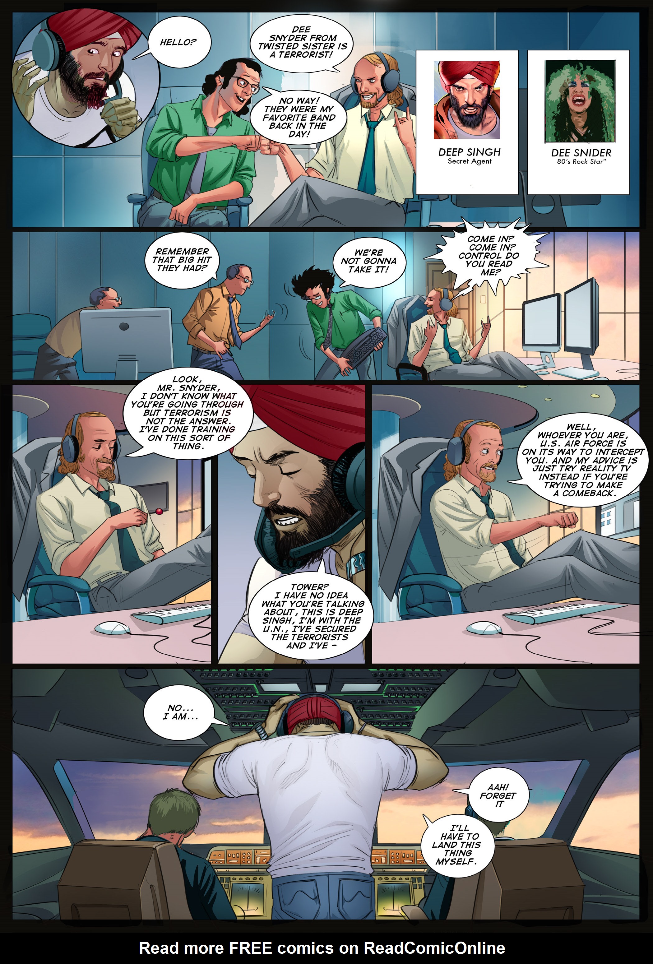 Read online Super Sikh comic -  Issue #1 - 21
