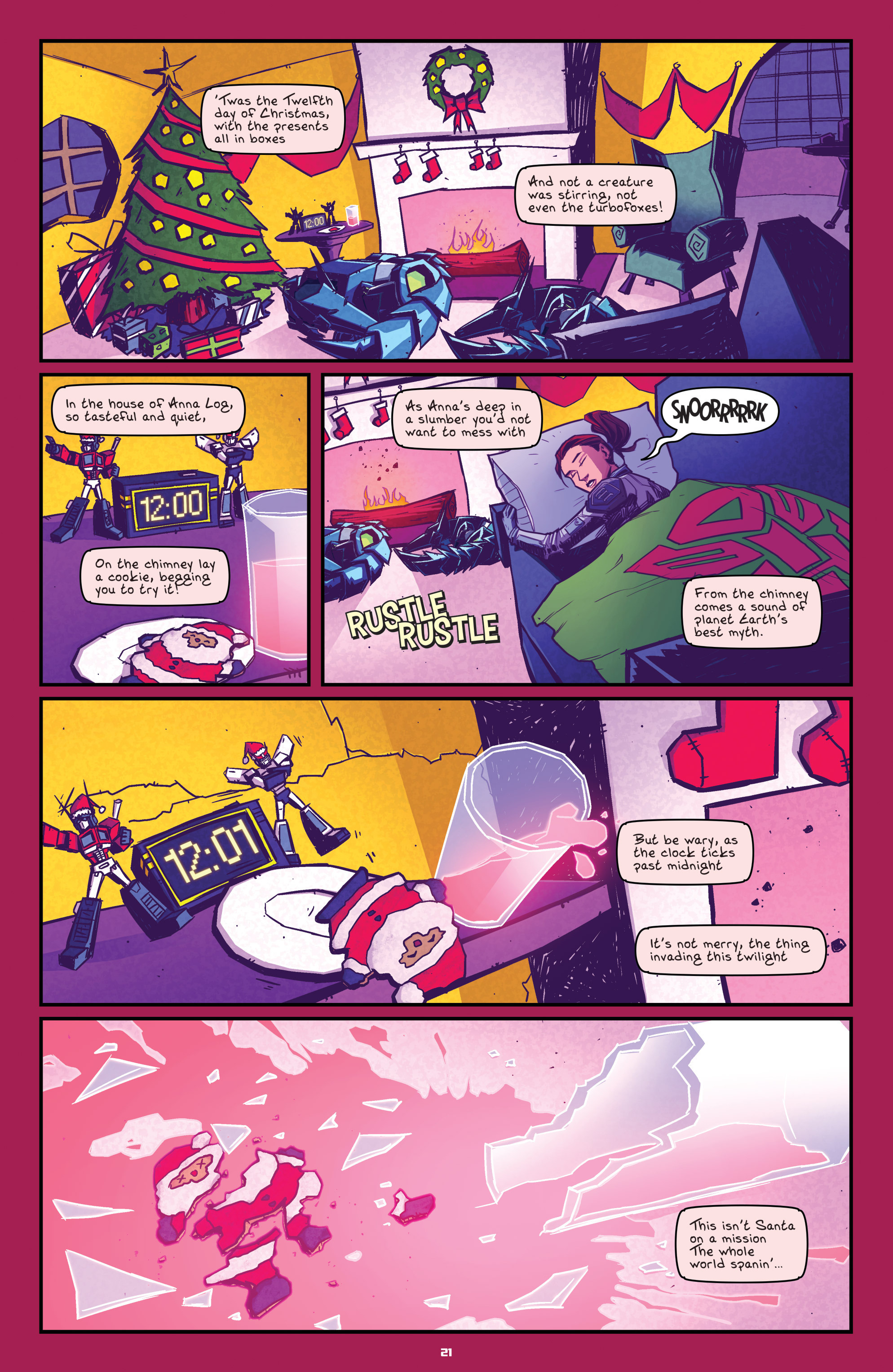Read online Transformers: Holiday Special comic -  Issue # Full - 23