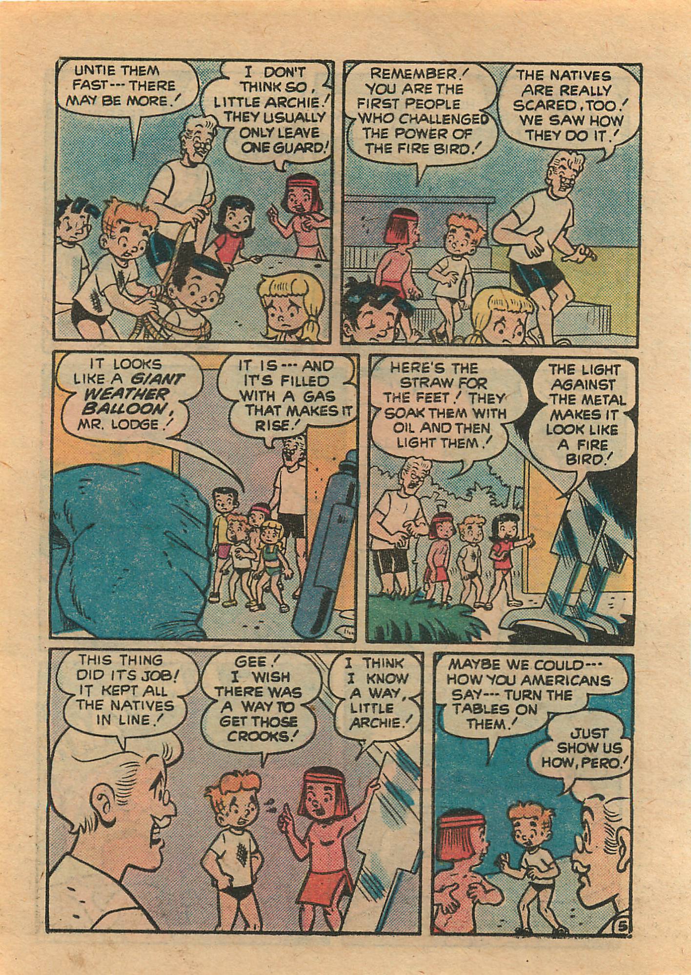 Read online Little Archie Comics Digest Magazine comic -  Issue #4 - 34