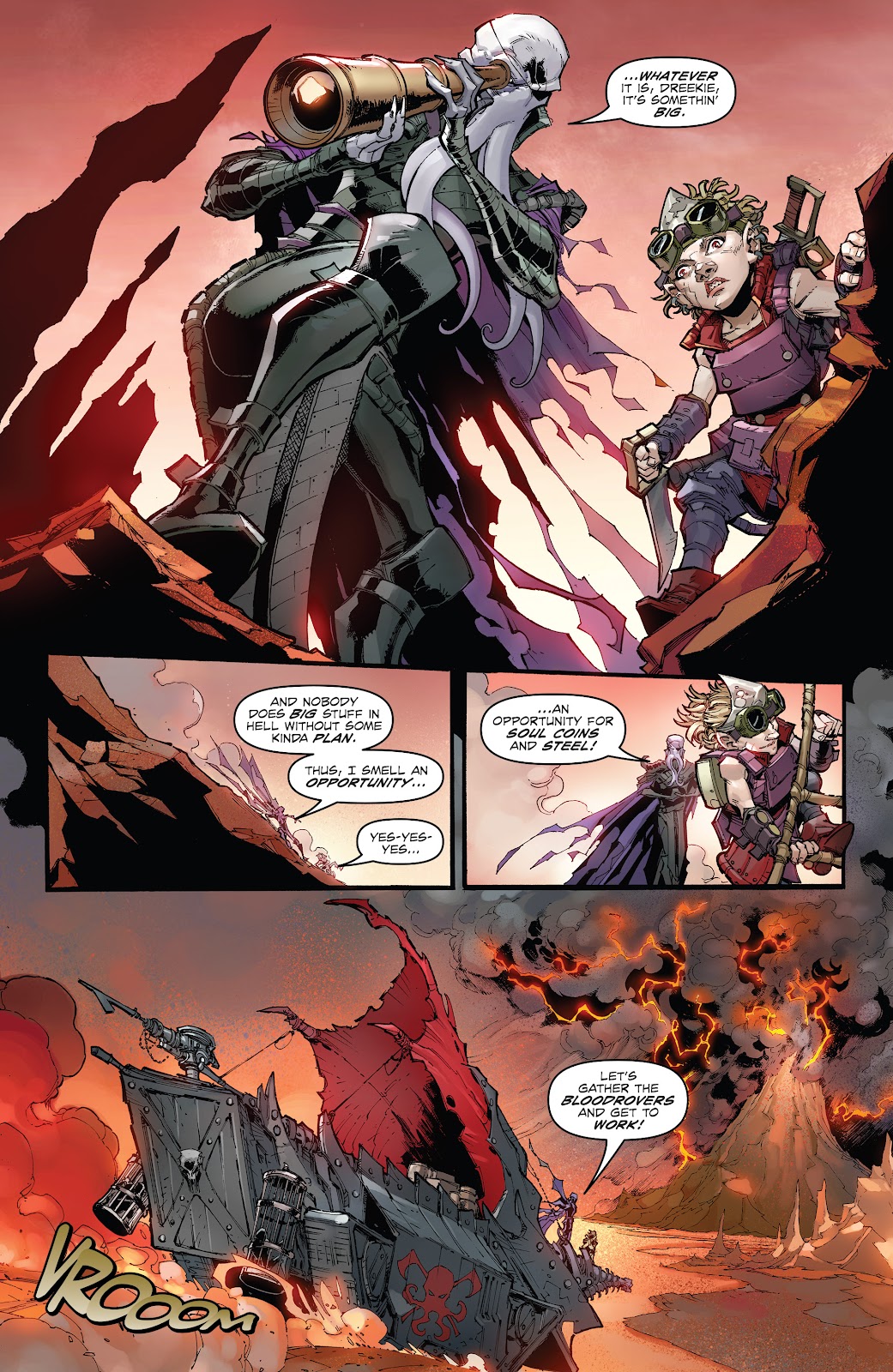 Read online Dungeons & Dragons: Infernal Tides comic - Issue #1