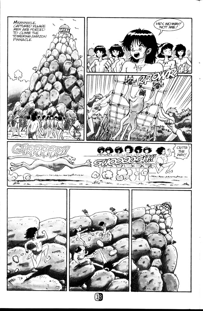 Read online Amazon Gazonga: Bad Girls Of The Jungle comic -  Issue # Full - 20