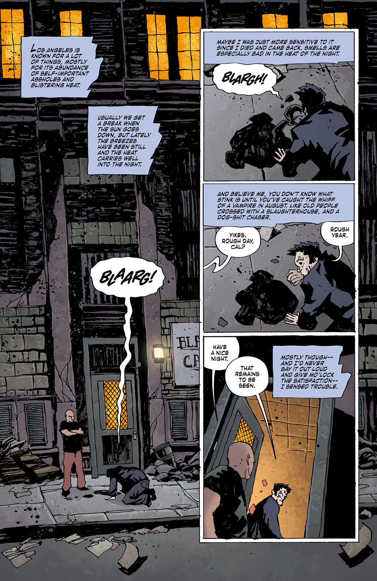 Read online Criminal Macabre: Final Night - The 30 Days of Night Crossover comic -  Issue #1 - 3