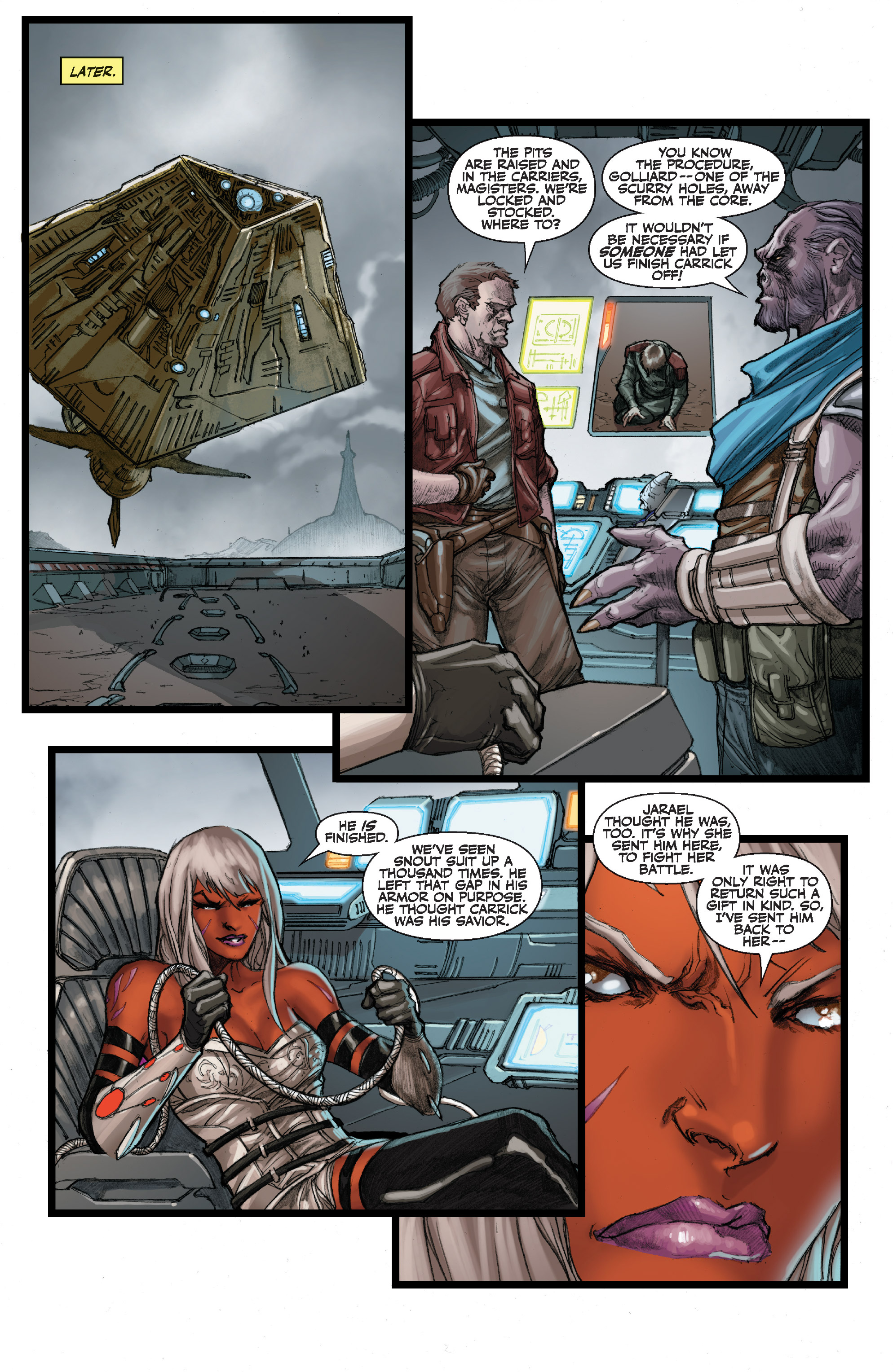 Read online Star Wars Legends: The Old Republic - Epic Collection comic -  Issue # TPB 3 (Part 3) - 7