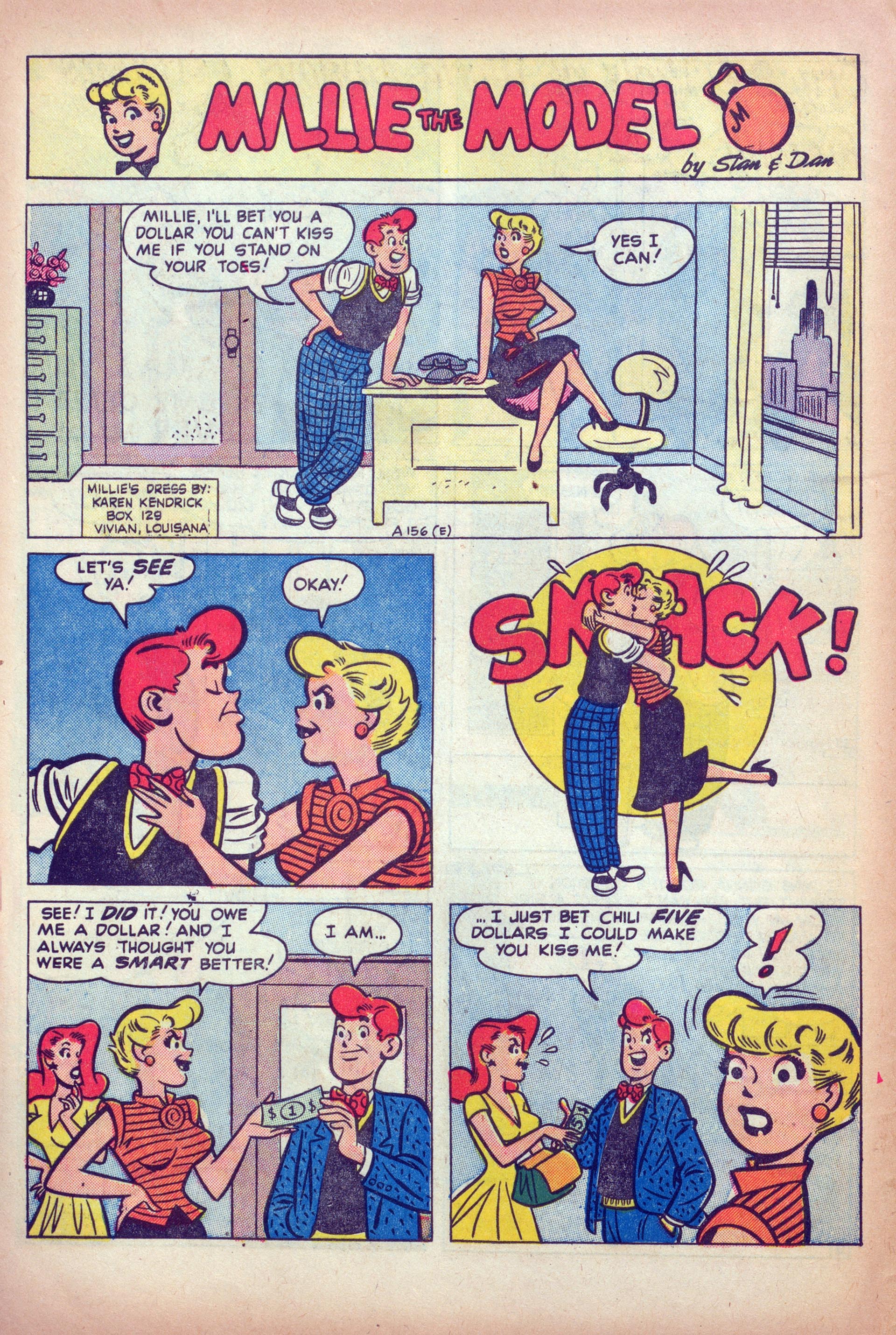 Read online Millie the Model comic -  Issue #36 - 8