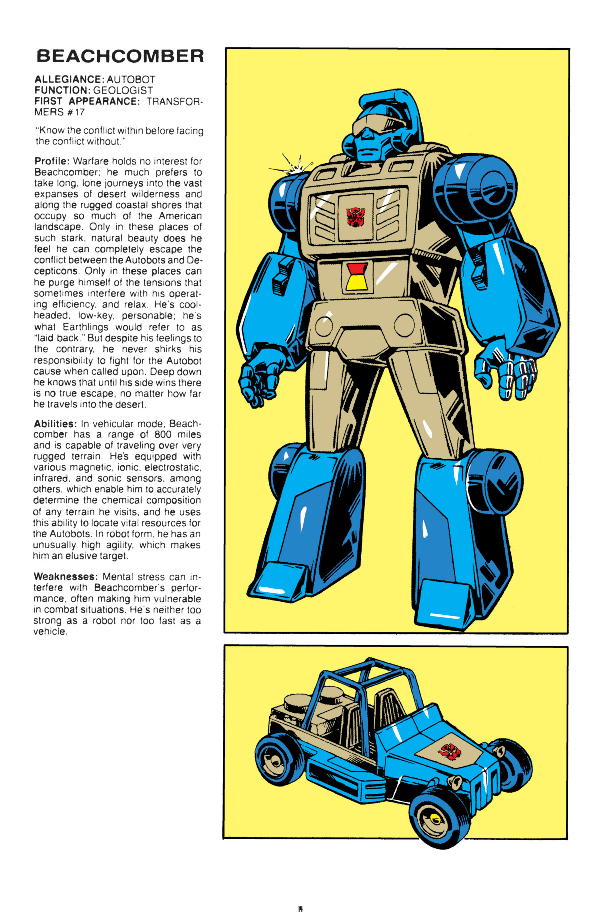 Read online The Transformers Classics comic -  Issue # TPB 8 - 14