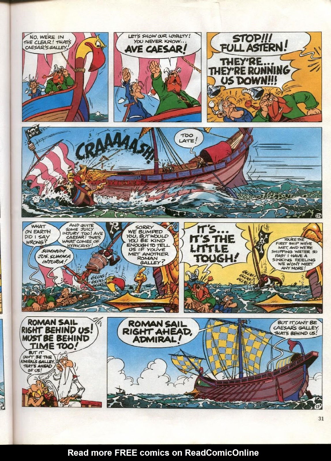 karton Minachting verhaal Read Asterix Issue #30 Online Page 28