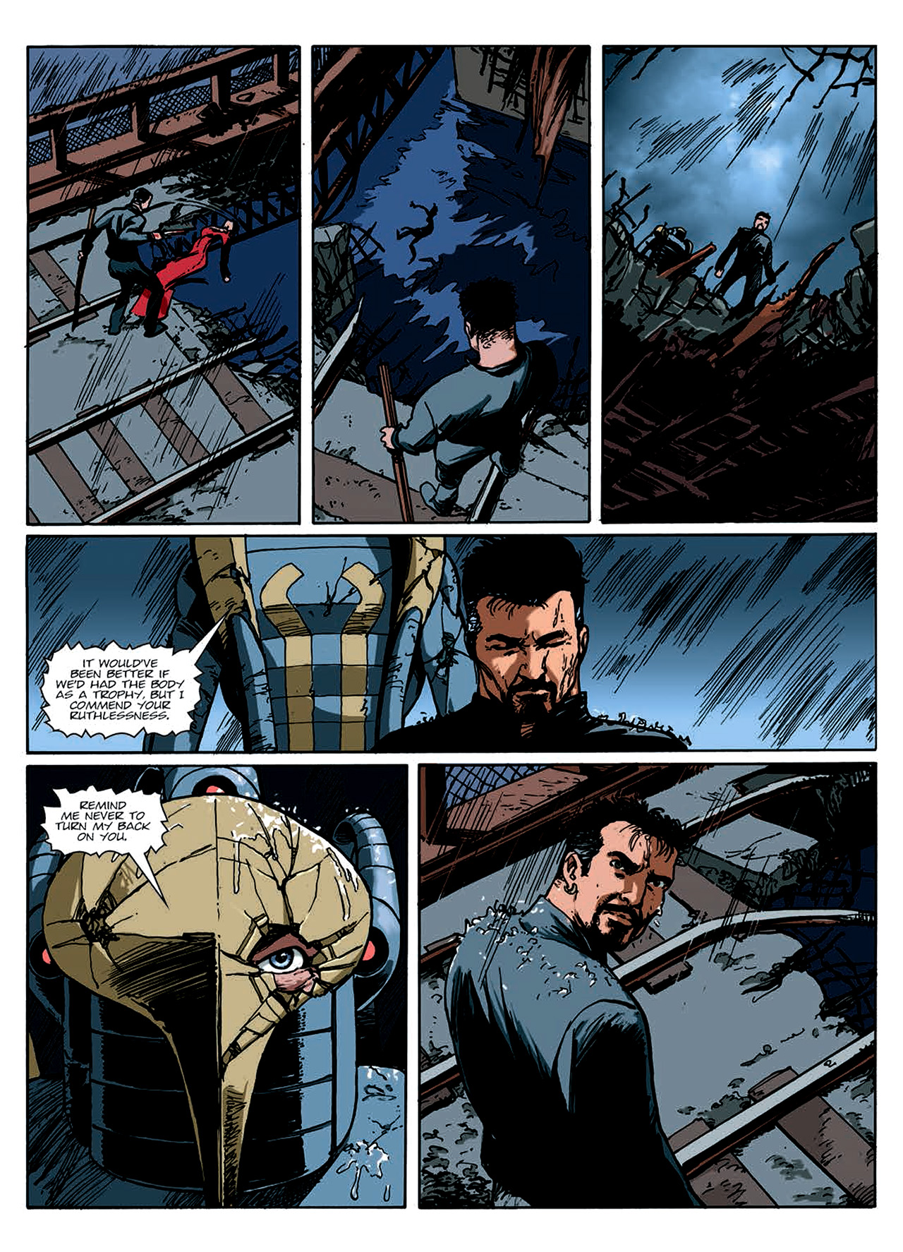 Read online Nikolai Dante comic -  Issue # TPB 8 - 71