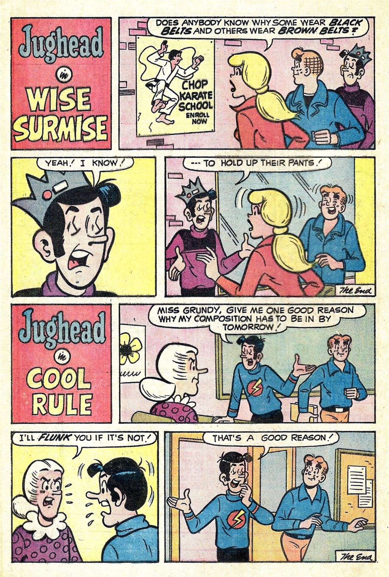Read online Jughead's Jokes comic -  Issue #34 - 24