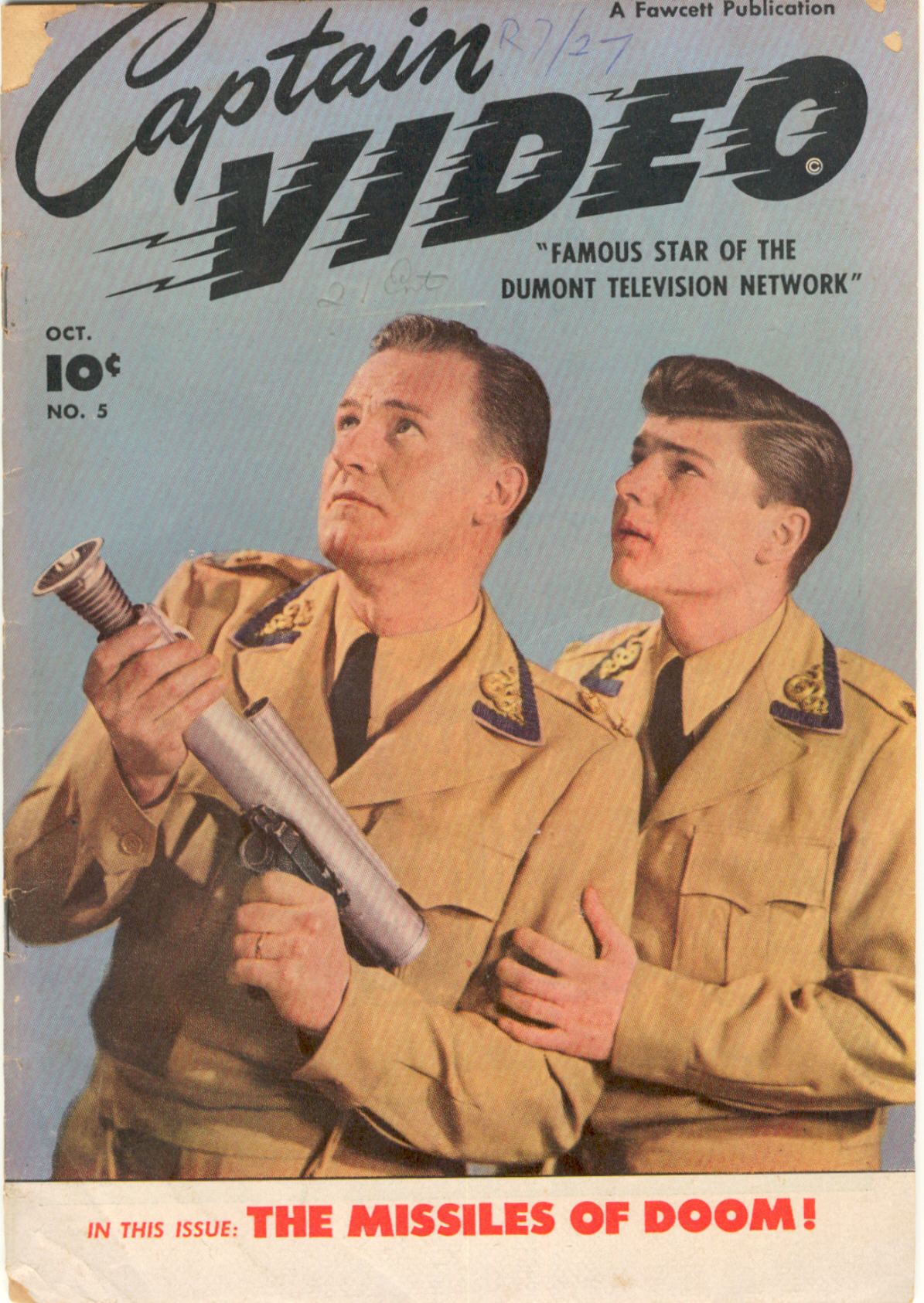 Read online Captain Video comic -  Issue # 005 (1951) (loftypilot) c2c - 1