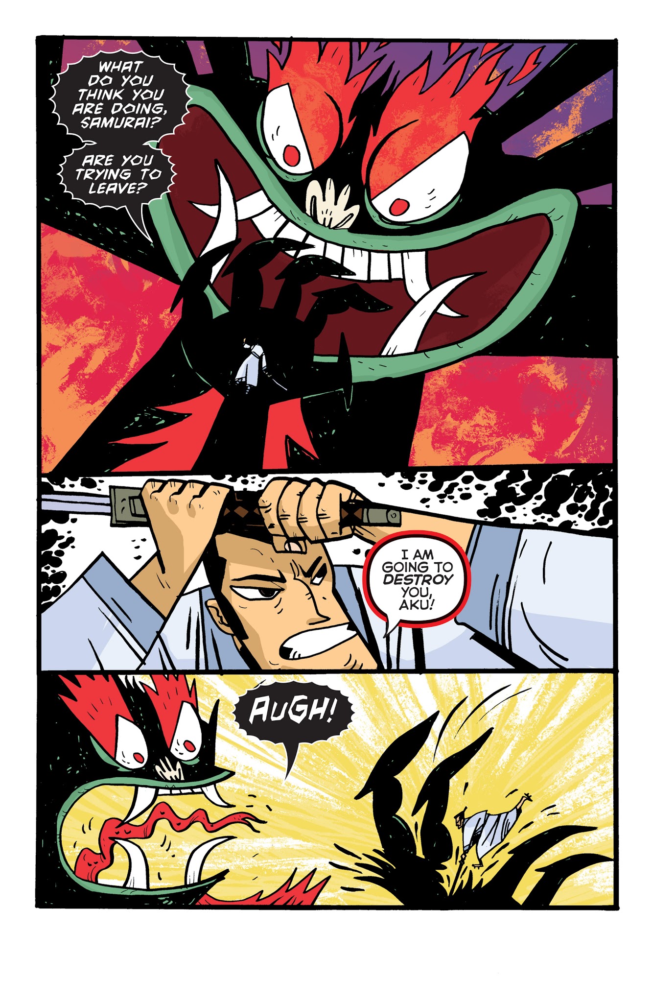 Read online Samurai Jack: Quantum Jack comic -  Issue #5 - 16