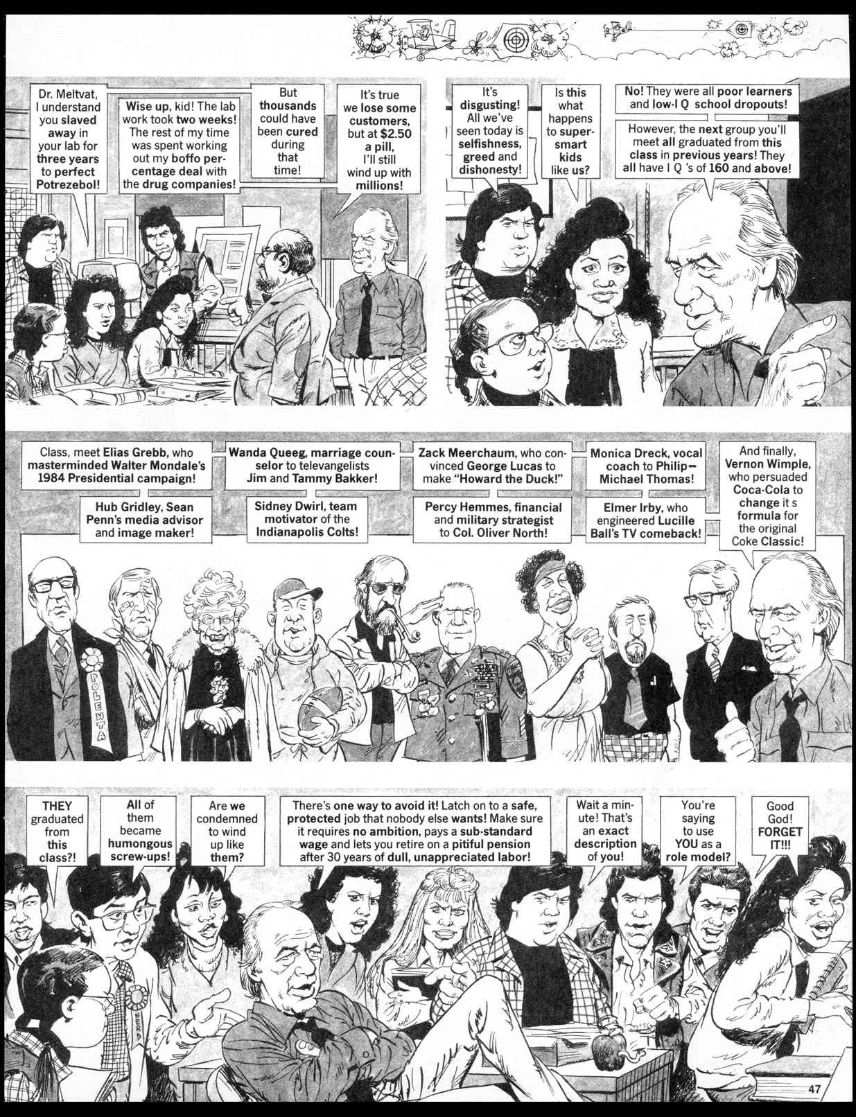 Read online MAD comic -  Issue #275 - 49