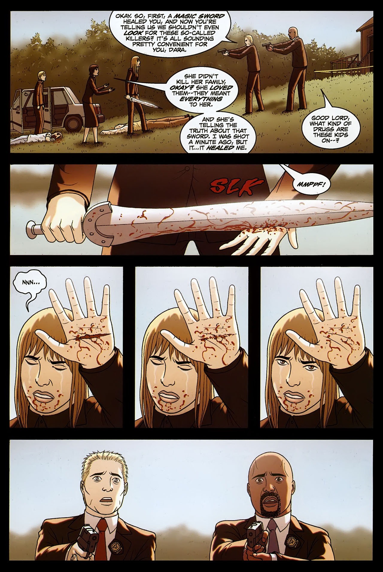 Read online The Sword comic -  Issue #4 - 8