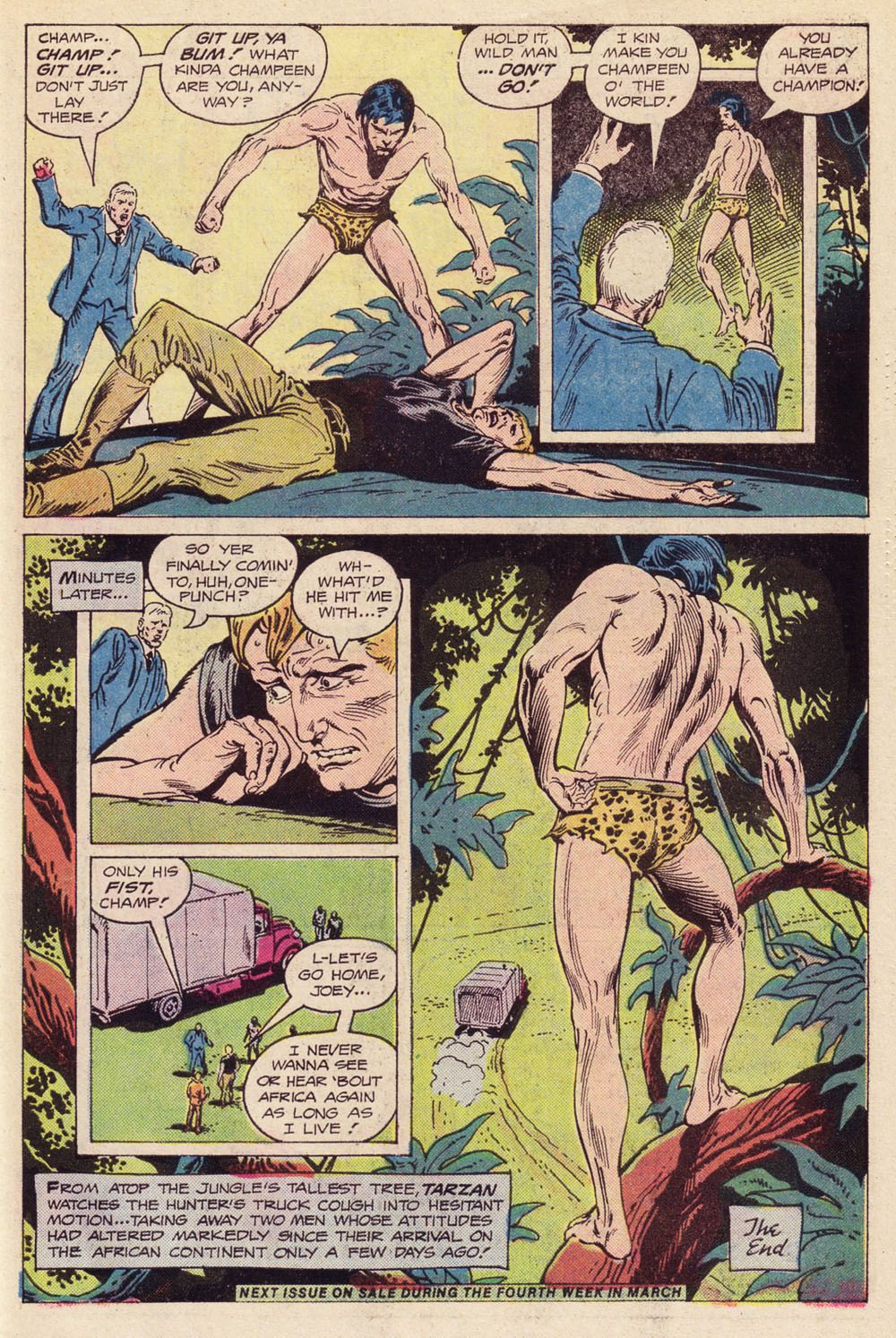 Read online Tarzan (1972) comic -  Issue #249 - 30