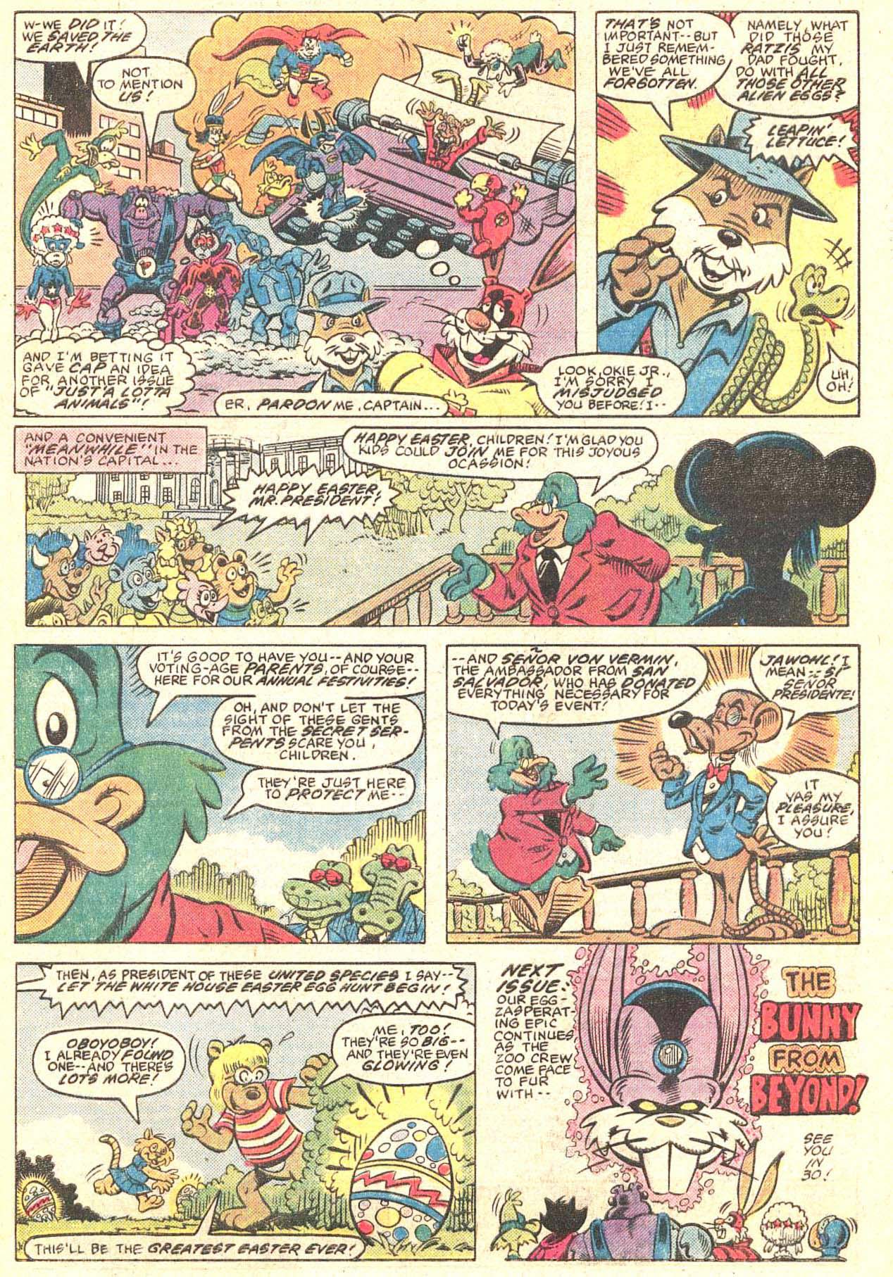 Read online Captain Carrot and His Amazing Zoo Crew! comic -  Issue #5 - 26