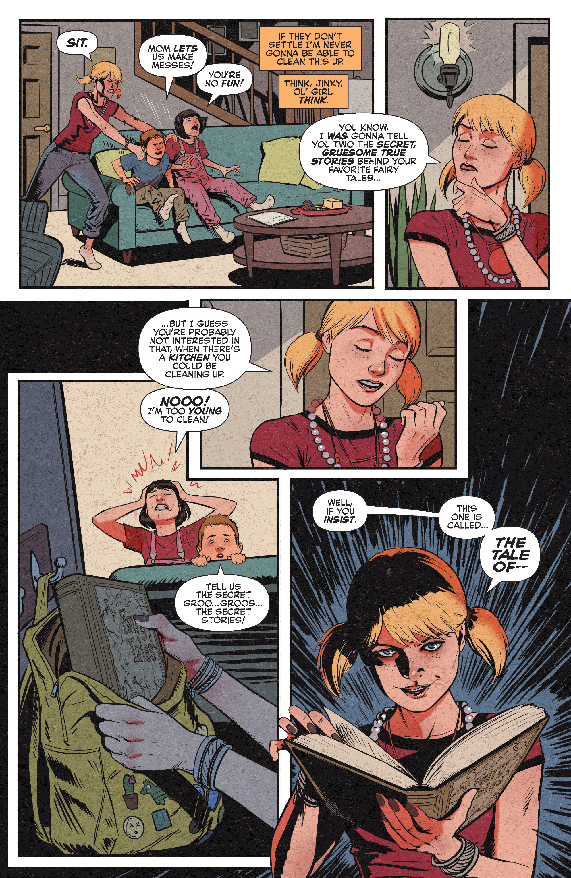 Read online Chilling Adventures Presents: Jinx’s Grim Fairy Tales comic -  Issue # Full - 4