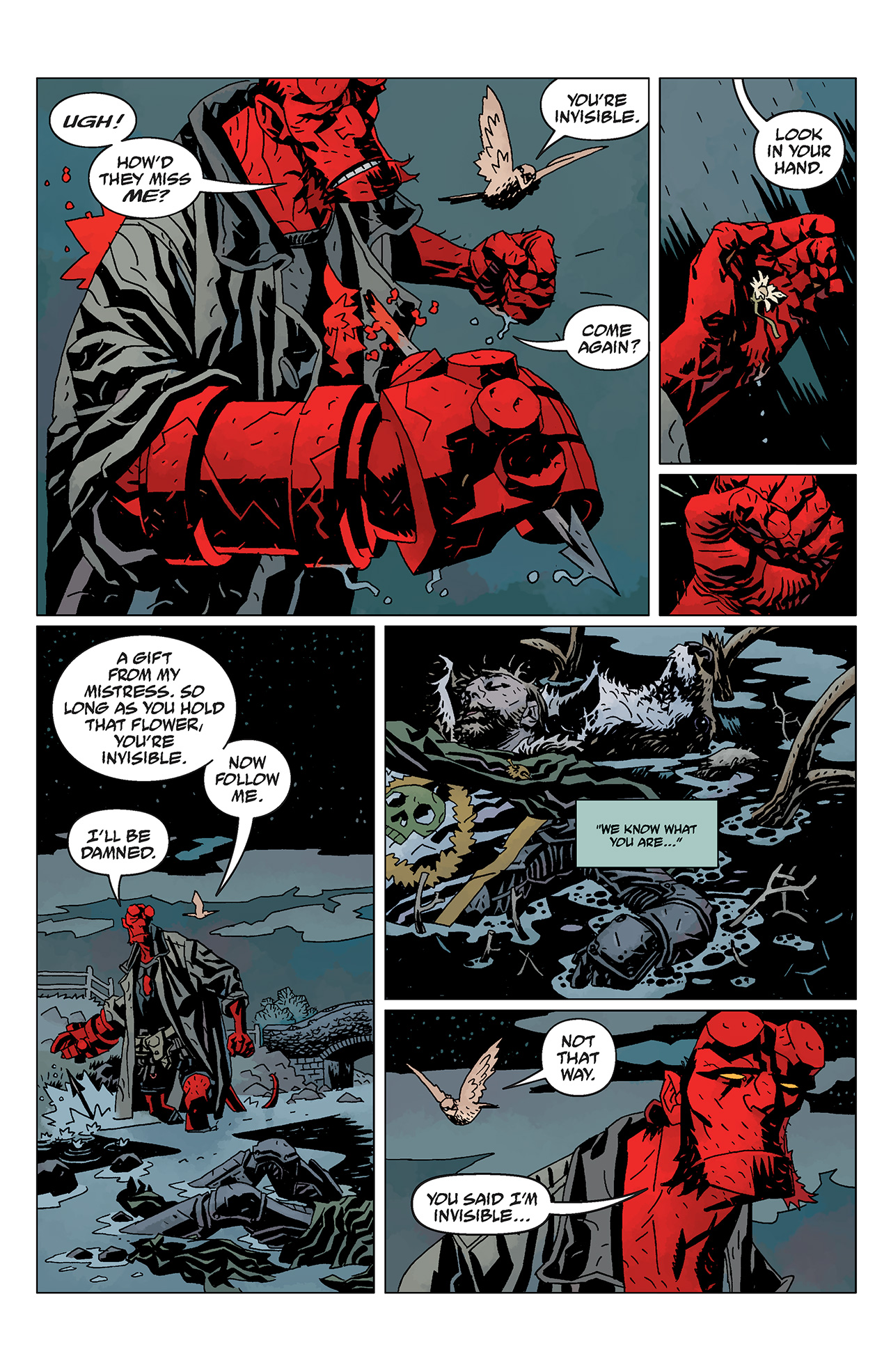 Read online Hellboy: The Wild Hunt comic -  Issue #2 - 7