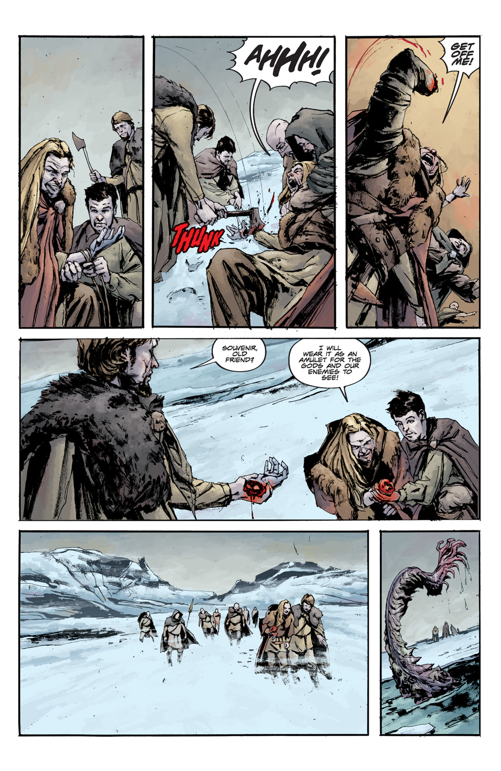 Read online The Thing: The Northman Nightmare comic -  Issue # Full - 5