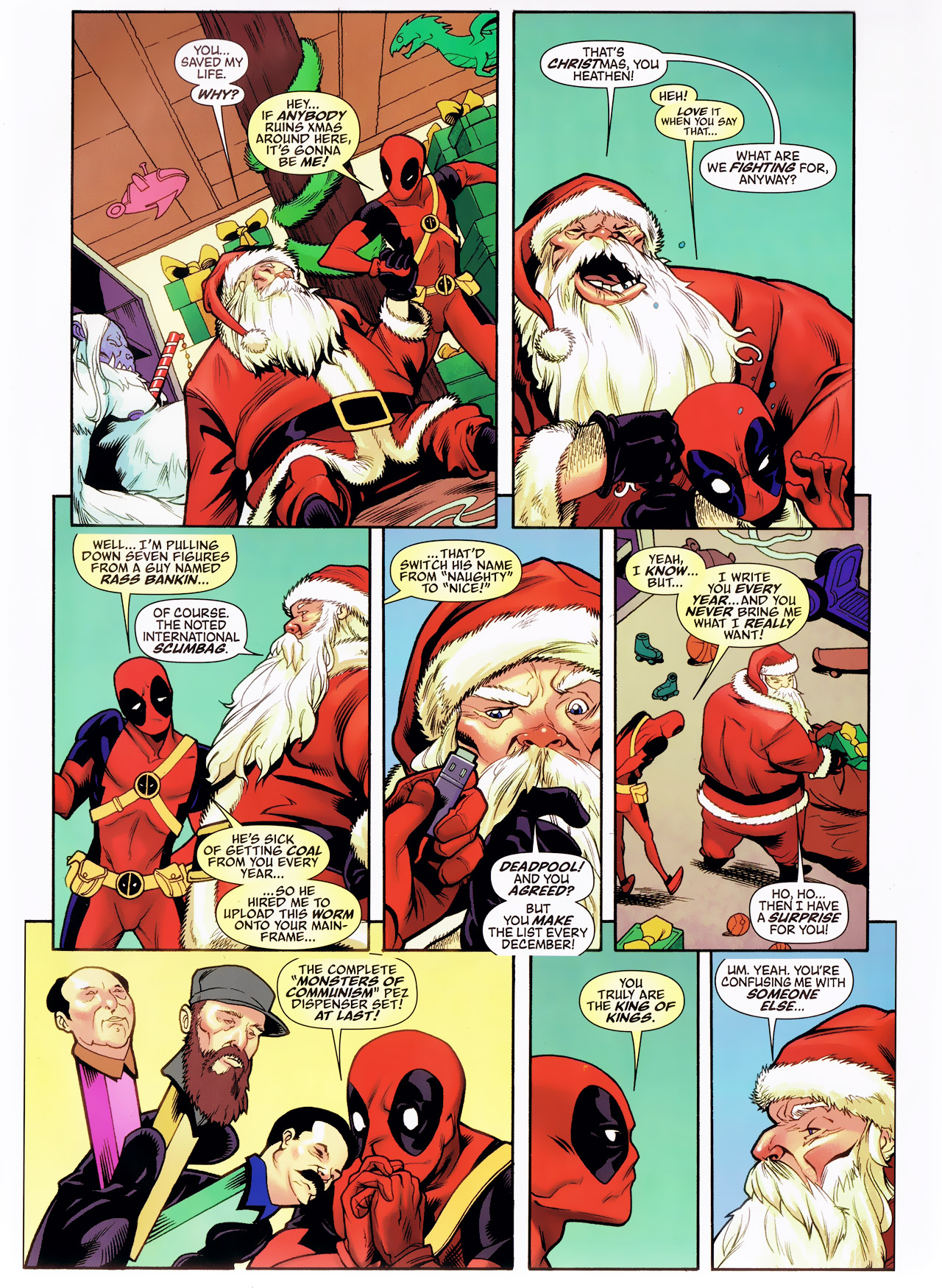 Read online Marvel Holiday Magazine 2010 comic -  Issue #1 - 93