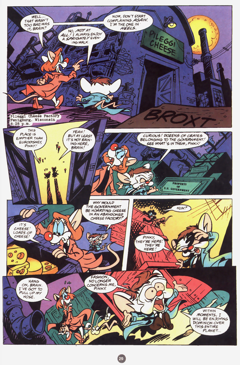 Read online Animaniacs comic -  Issue #19 - 22