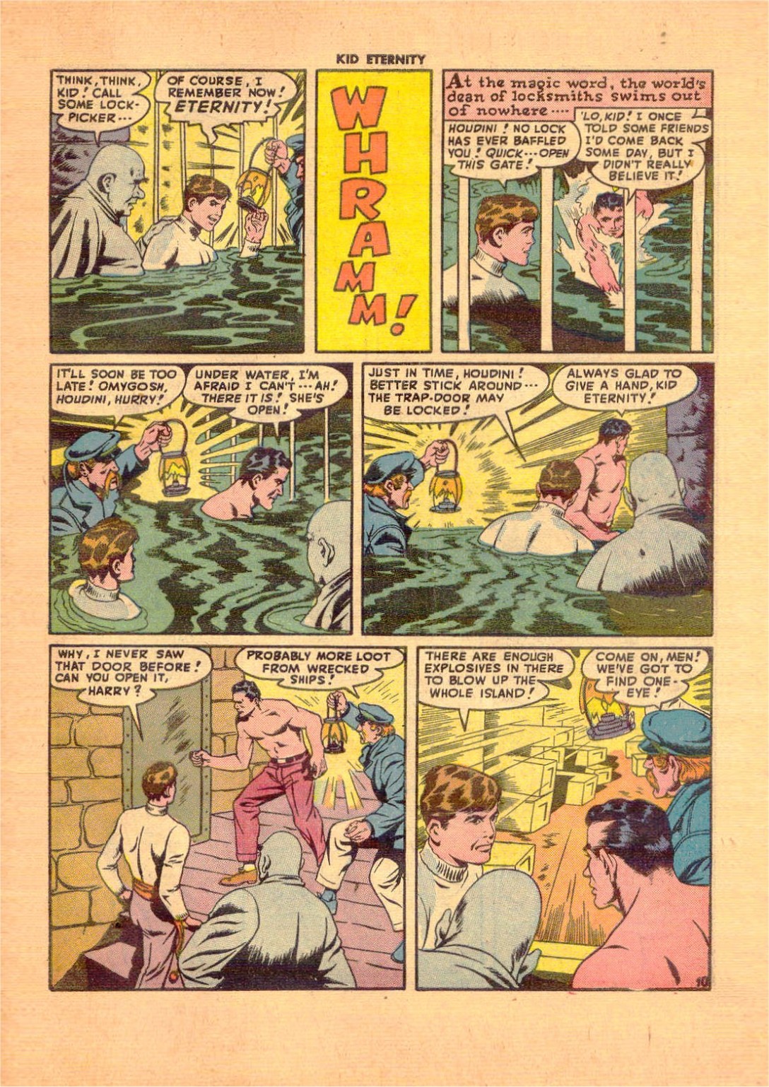 Read online Kid Eternity (1946) comic -  Issue #8 - 45