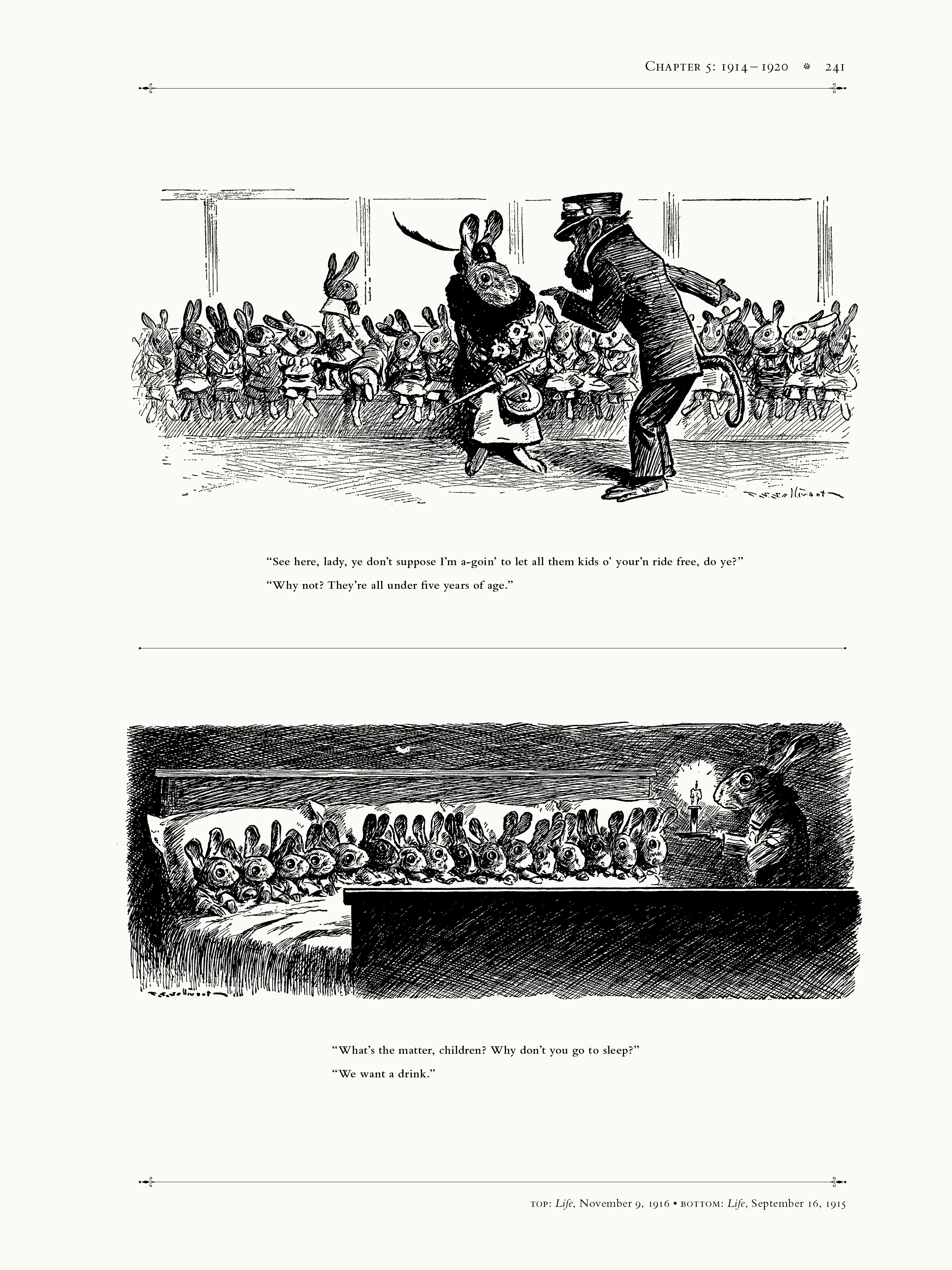 Read online A Cockeyed Menagerie: The Drawings of T.S. Sullivant comic -  Issue # TPB (Part 3) - 51