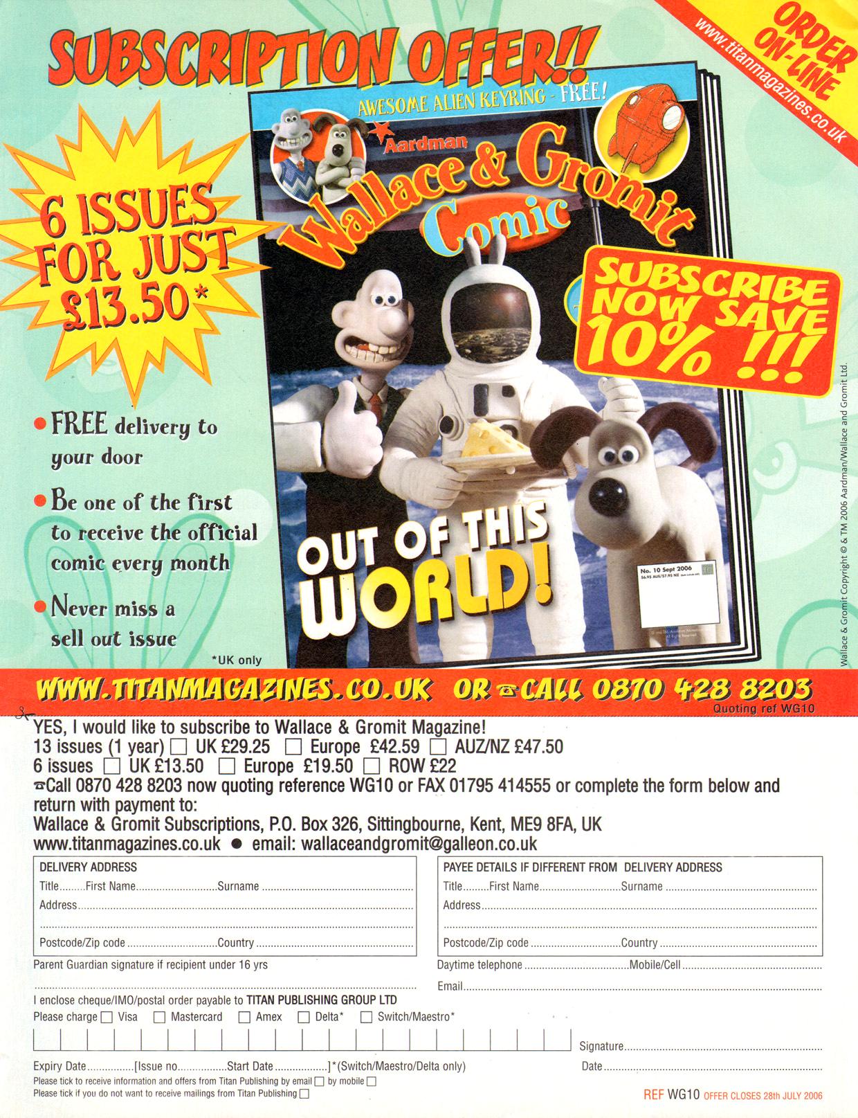 Read online Wallace & Gromit Comic comic -  Issue #10 - 22
