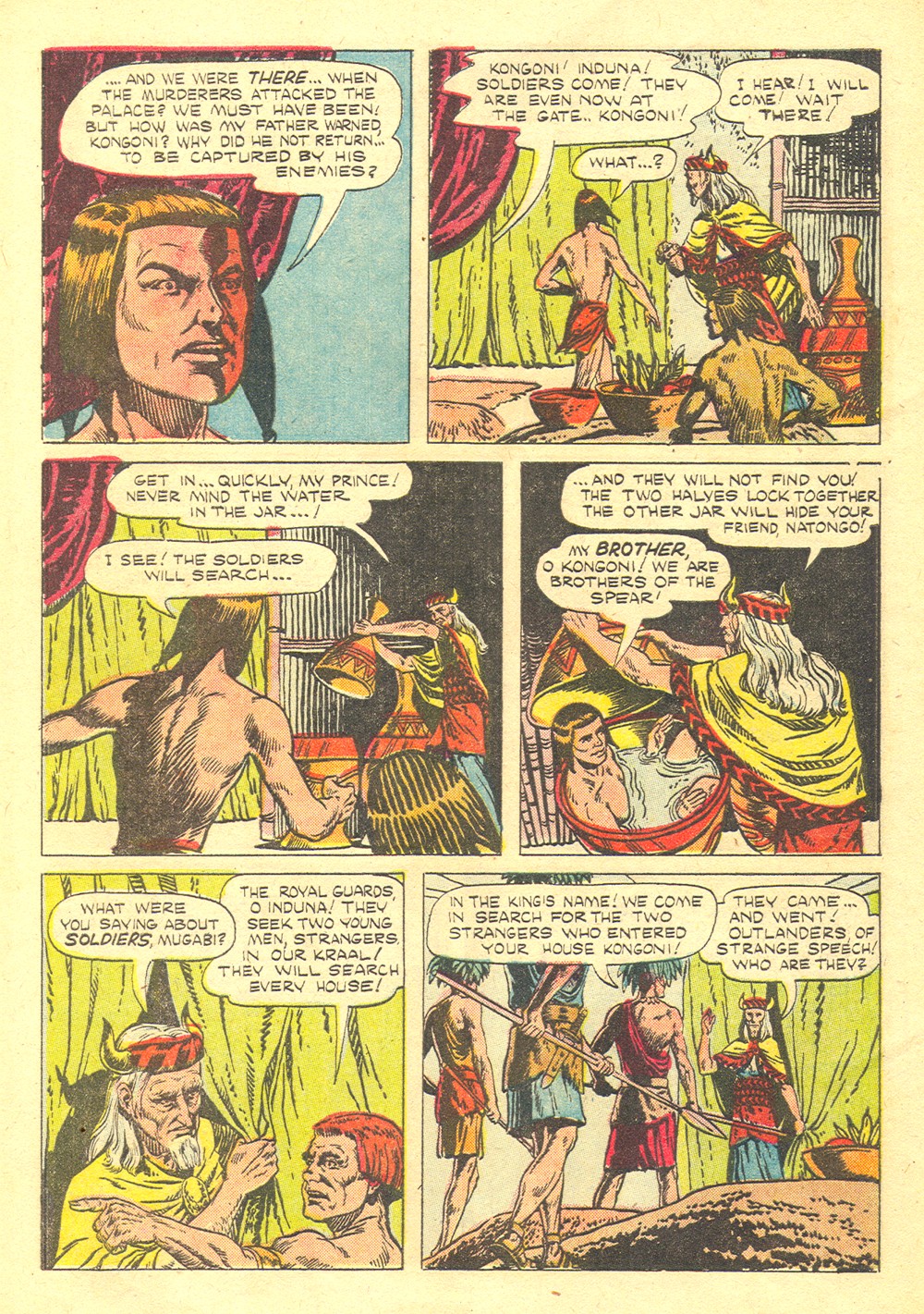 Read online Tarzan (1948) comic -  Issue #39 - 48