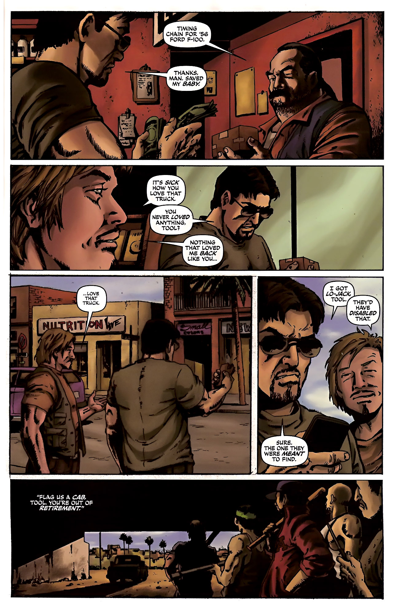 Read online The Expendables comic -  Issue #1 - 19