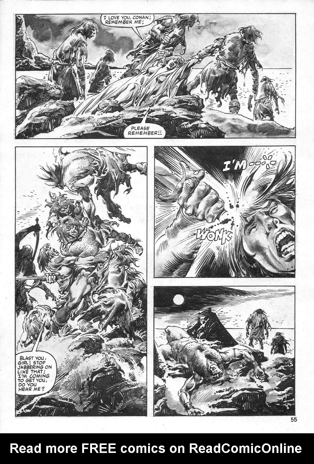 Read online The Savage Sword Of Conan comic -  Issue #96 - 55