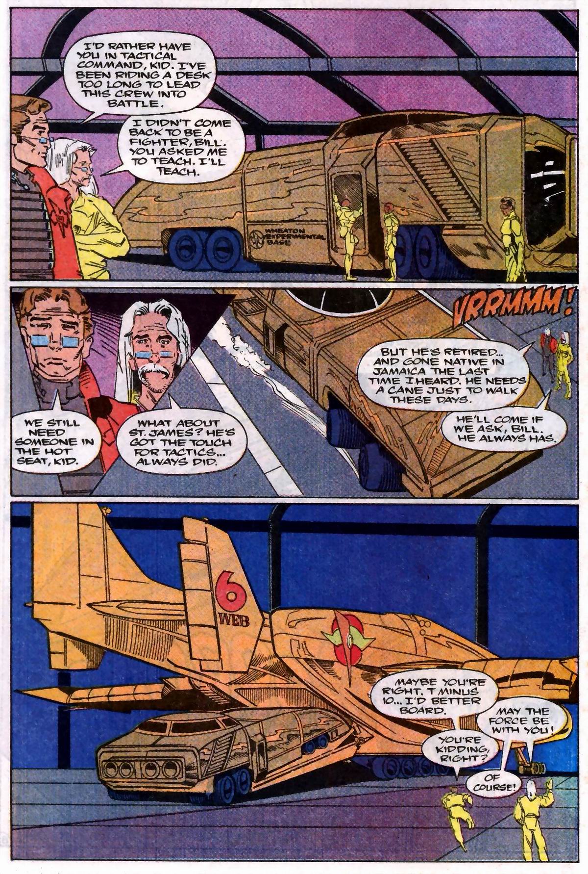 Read online The Web (1991) comic -  Issue #3 - 8