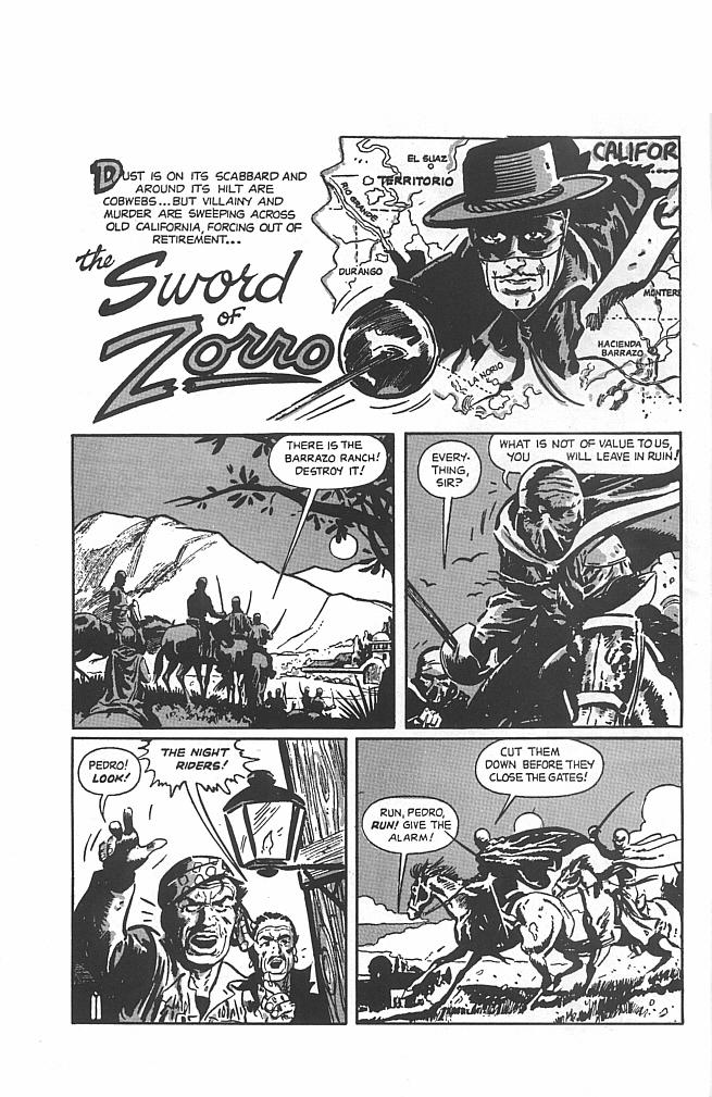Read online The Sword Of Zorro comic -  Issue # Full - 4