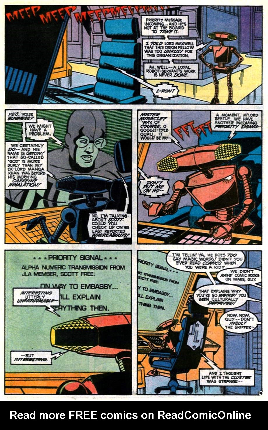 Read online Justice League America comic -  Issue #47 - 10