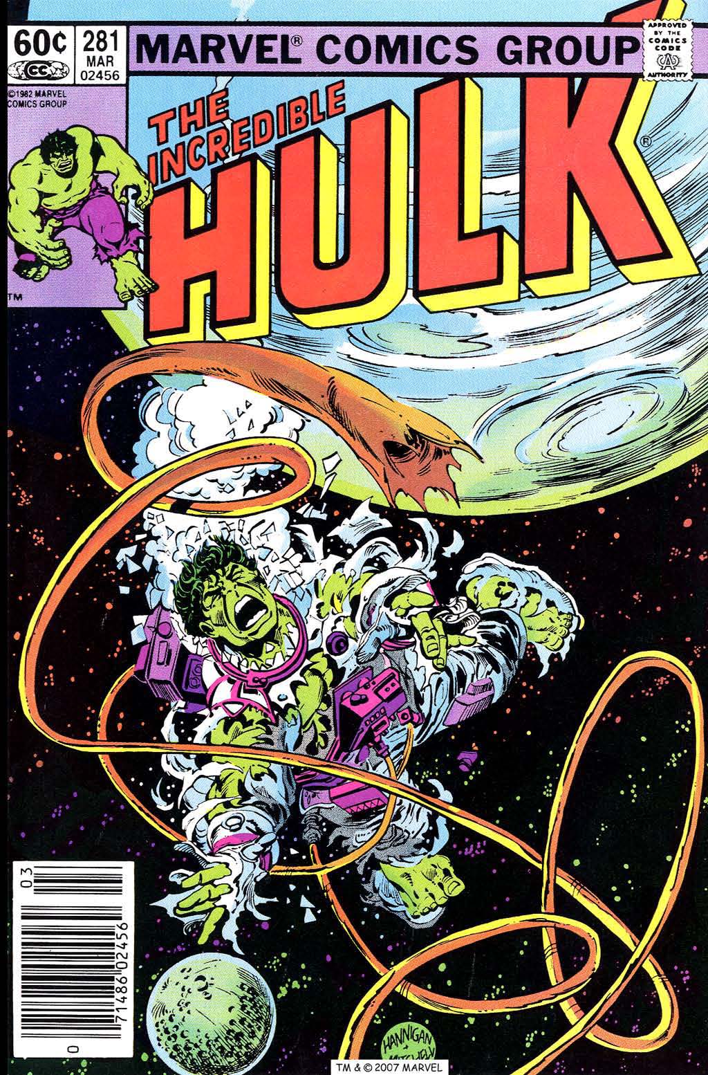 Read online The Incredible Hulk (1968) comic -  Issue #281 - 1