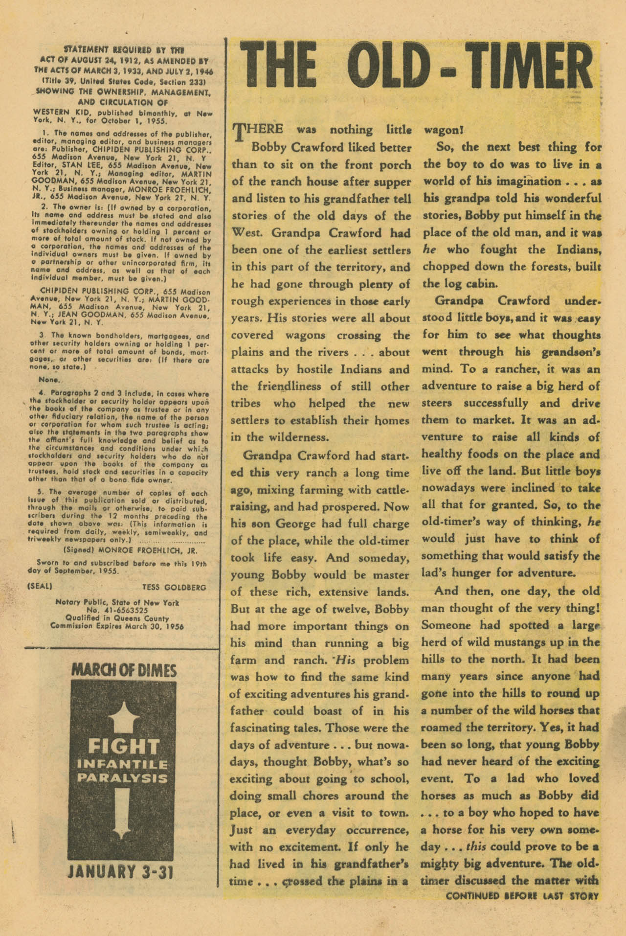 Read online Western Kid comic -  Issue #9 - 8