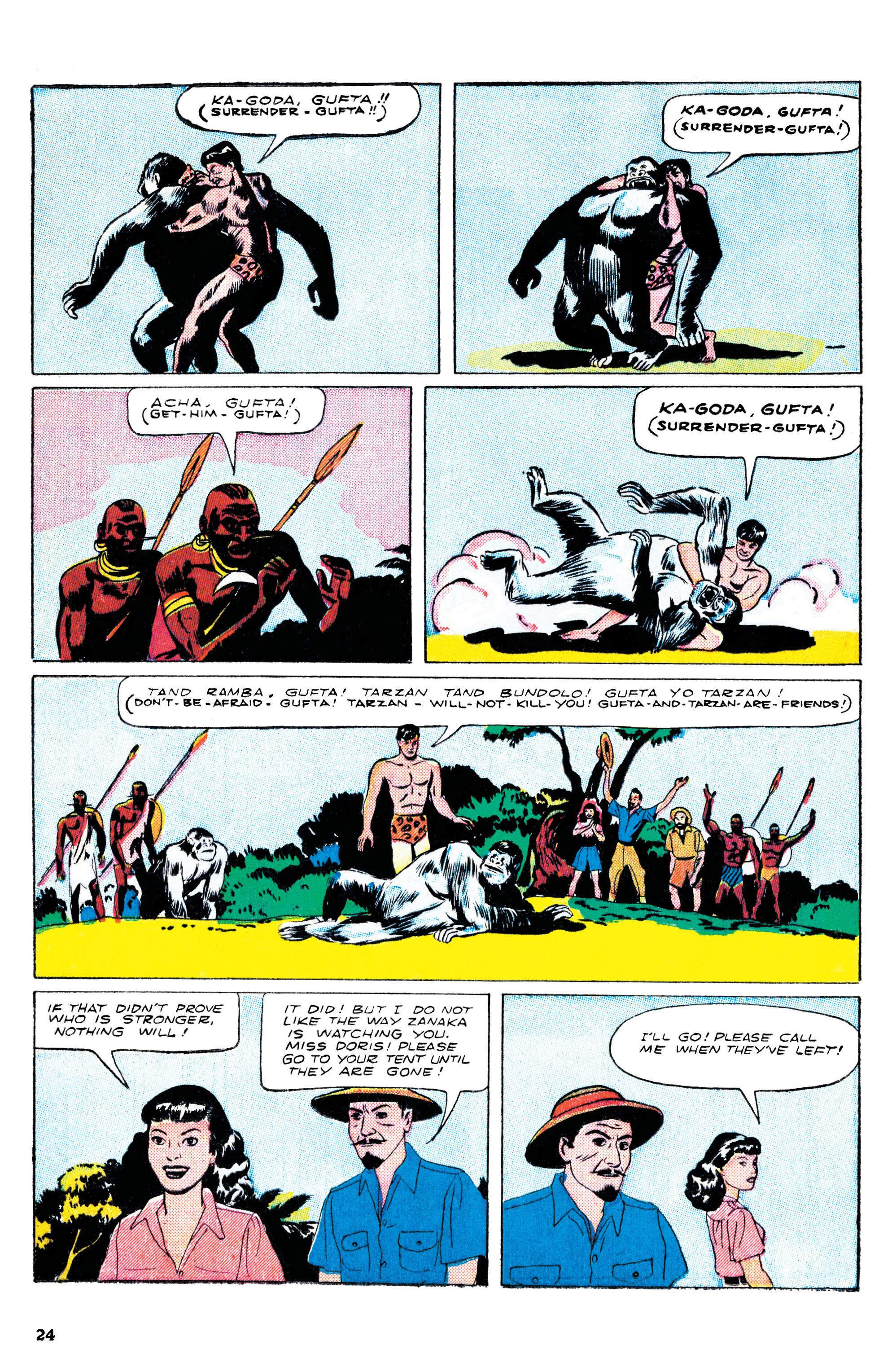 Read online Edgar Rice Burroughs Tarzan: The Jesse Marsh Years Omnibus comic -  Issue # TPB (Part 1) - 25