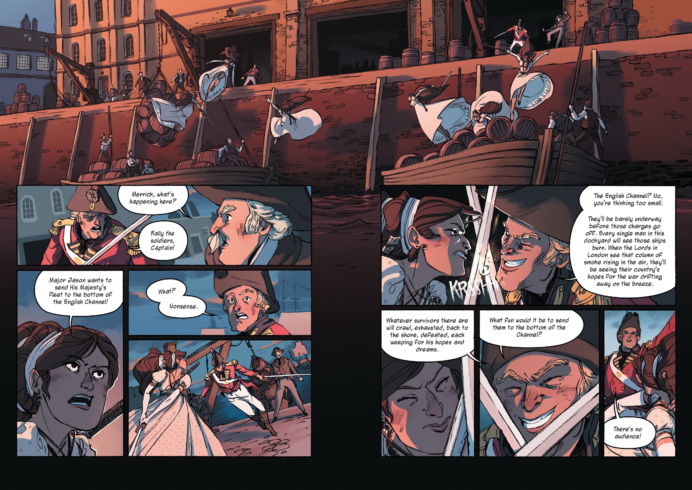 Read online Delilah Dirk and the King's Shilling comic -  Issue # TPB (Part 3) - 22