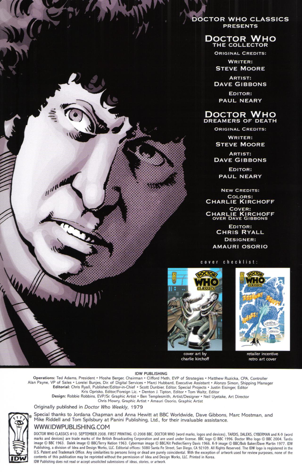 Read online Doctor Who Classics comic -  Issue #10 - 2