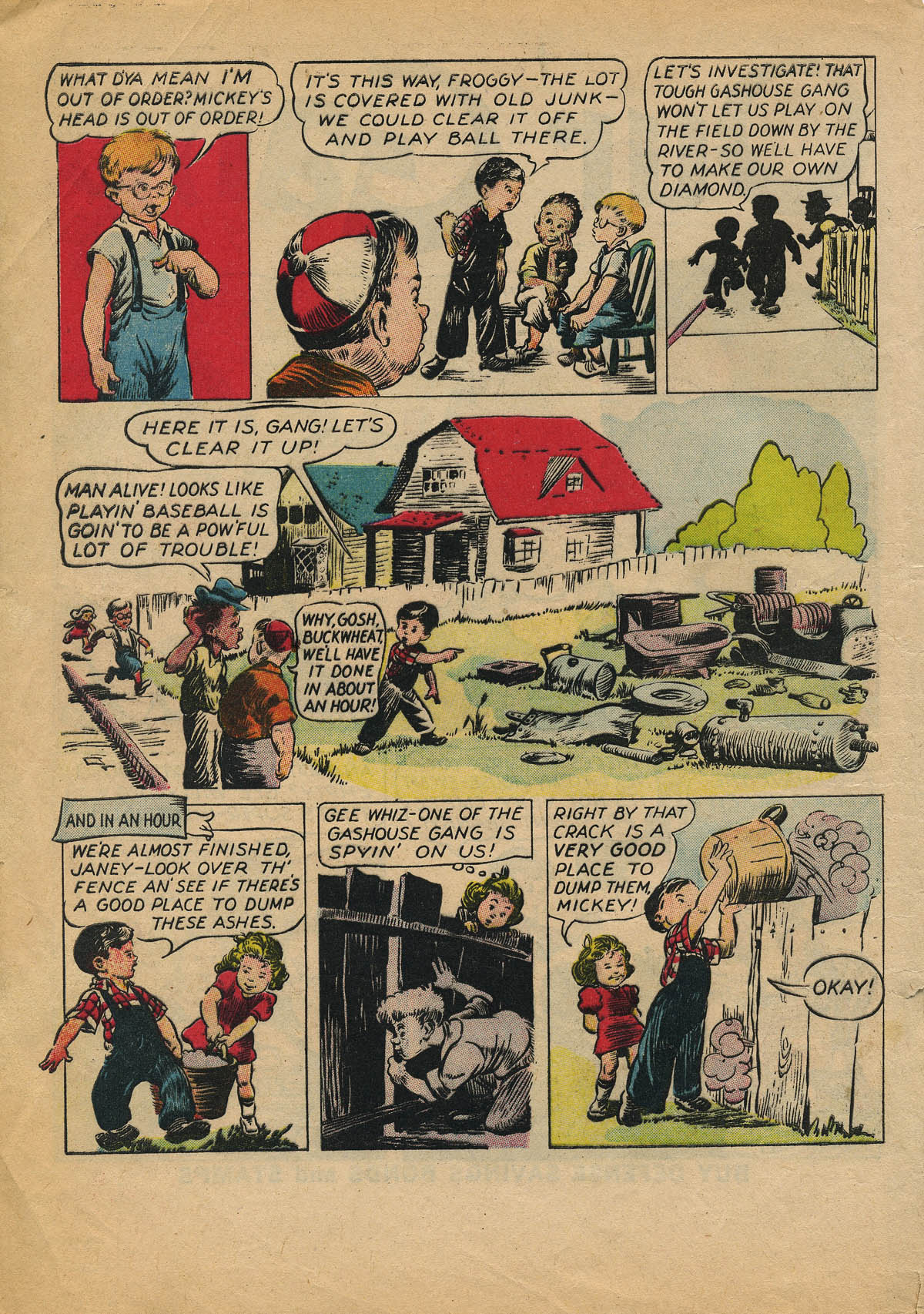 Read online Our Gang Comics comic -  Issue #1 - 4