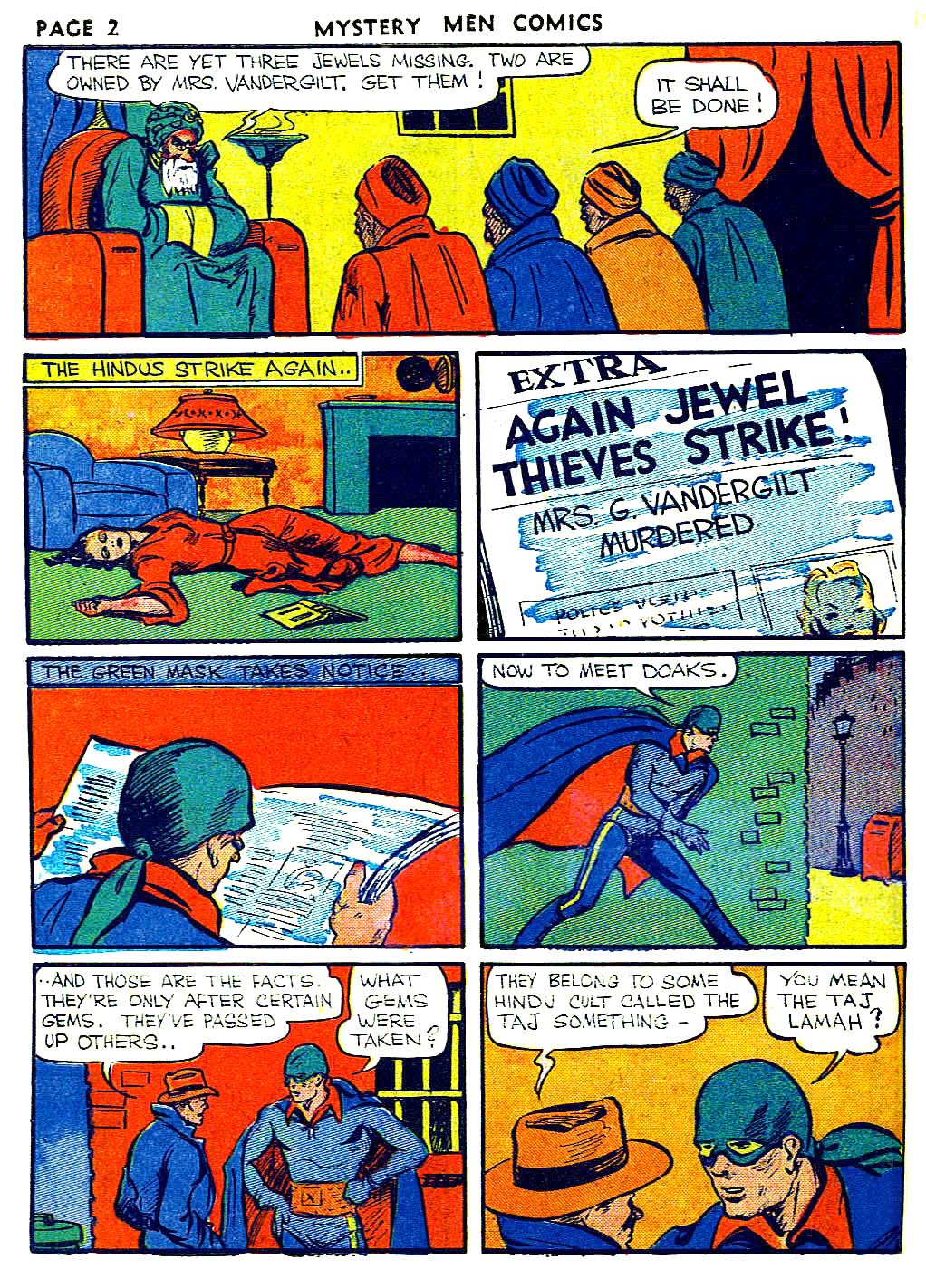 Read online Mystery Men Comics comic -  Issue #6 - 4