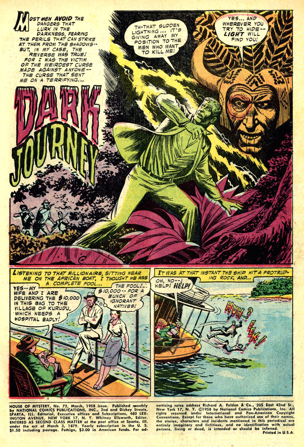 Read online House of Mystery (1951) comic -  Issue #72 - 3