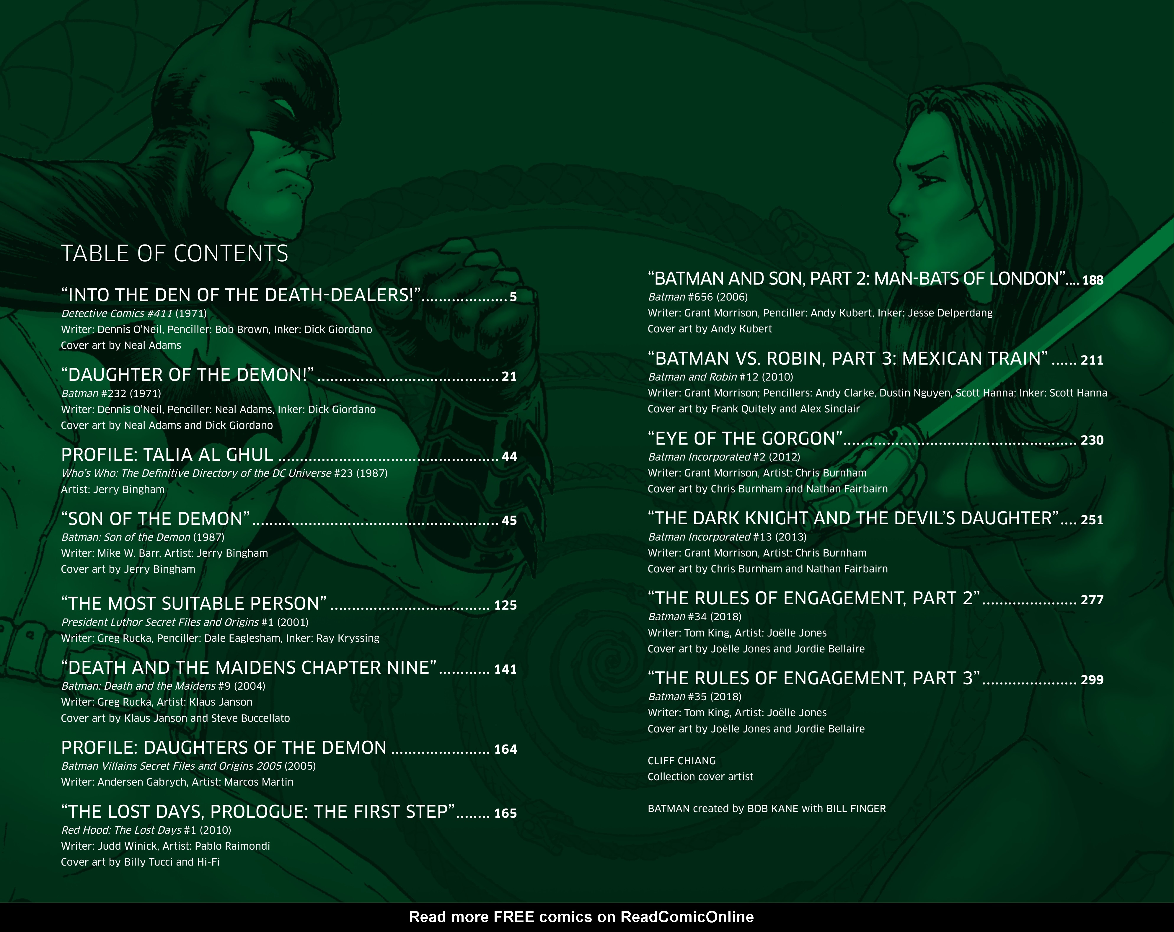 Read online Batman Arkham: Talia al Ghul comic -  Issue # TPB (Part 1) - 3