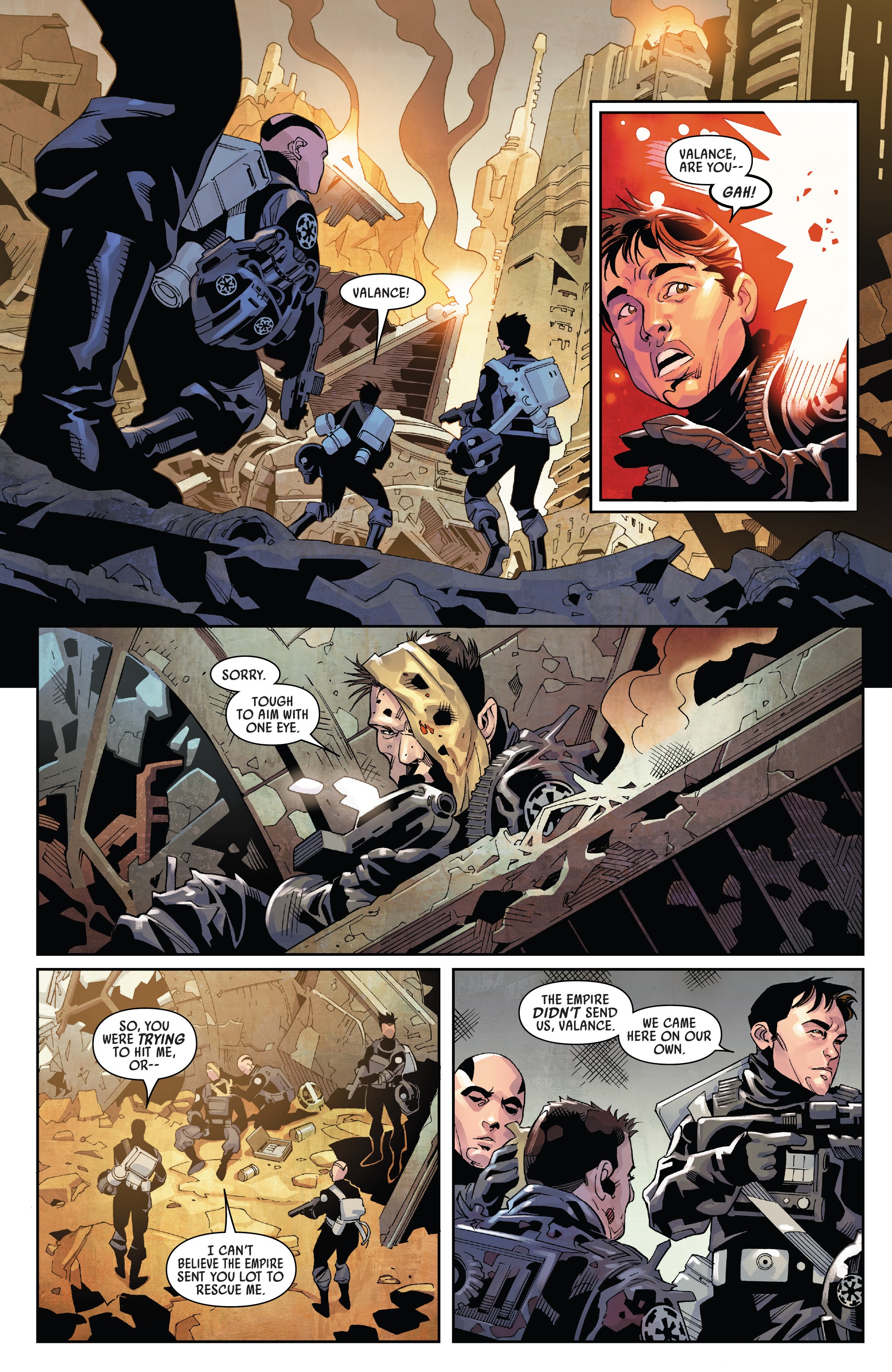 Read online Star Wars: Han Solo - Imperial Cadet comic -  Issue #5 - 8