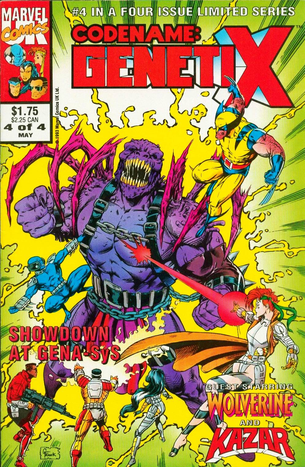 Read online Genetix comic -  Issue #4 - 1