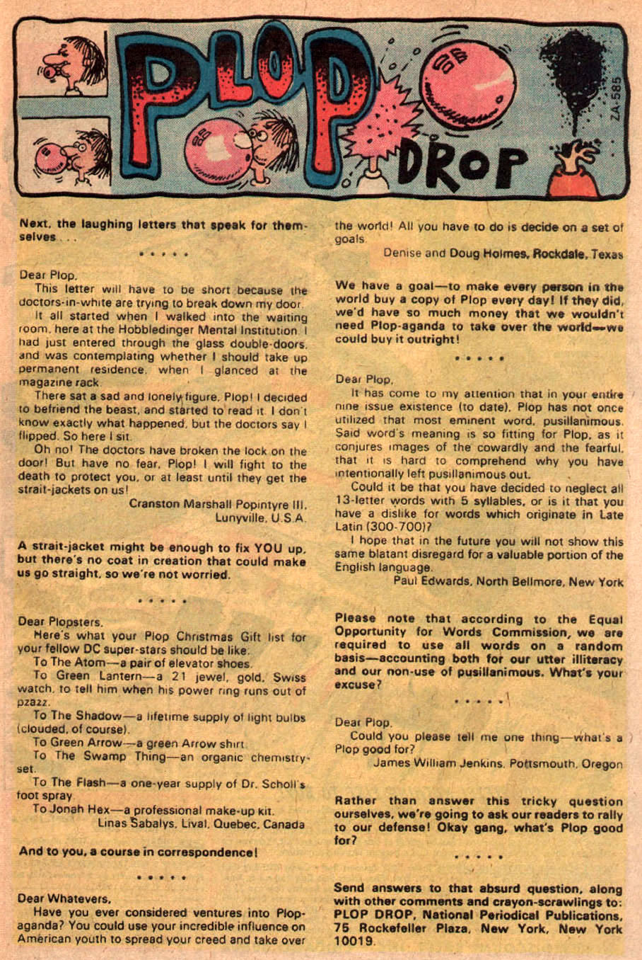Read online Plop! comic -  Issue #14 - 33