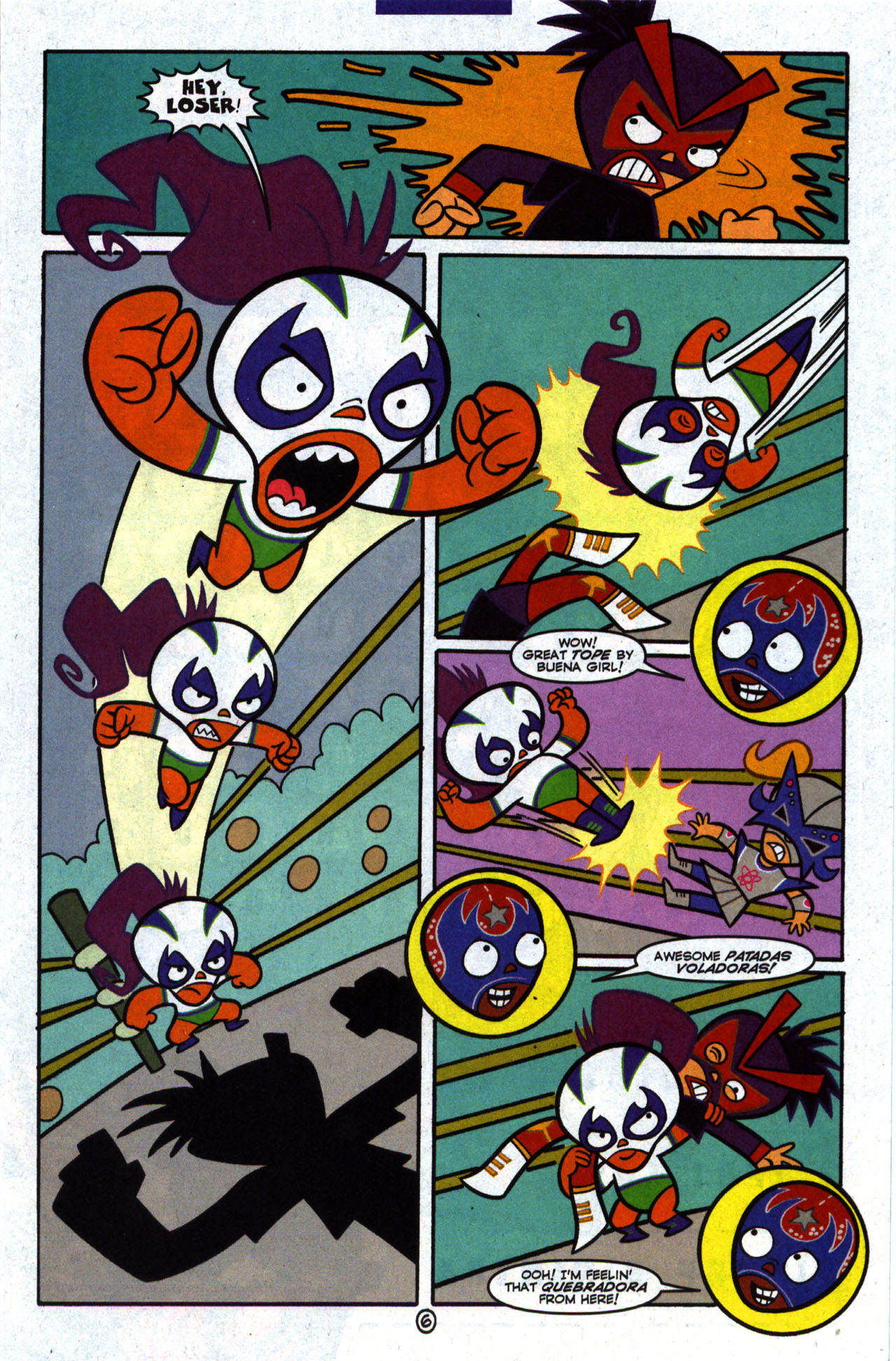 Read online Mucha Lucha comic -  Issue #2 - 7