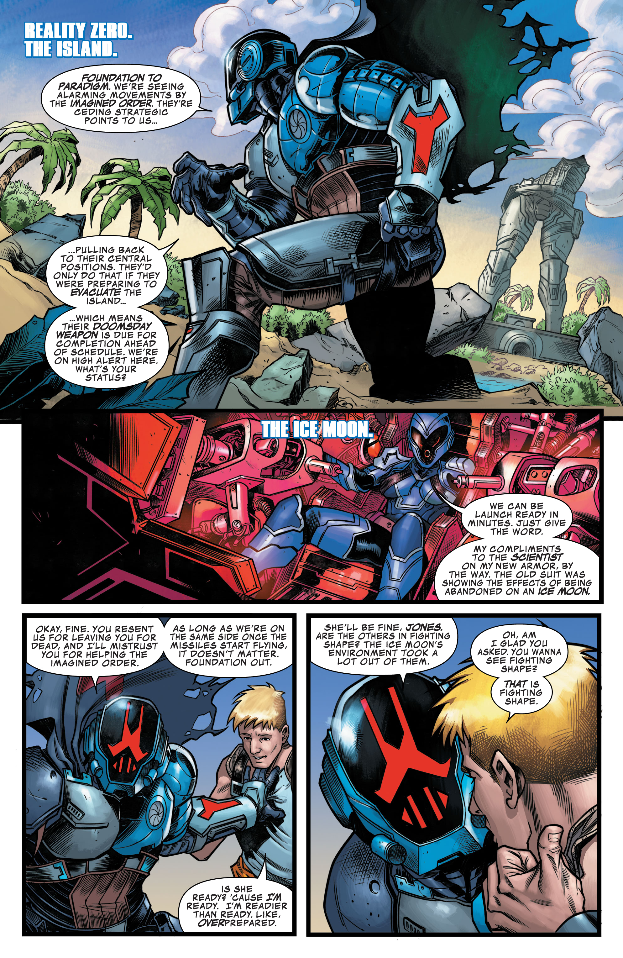 Read online Fortnite X Marvel: Zero War comic -  Issue #5 - 5