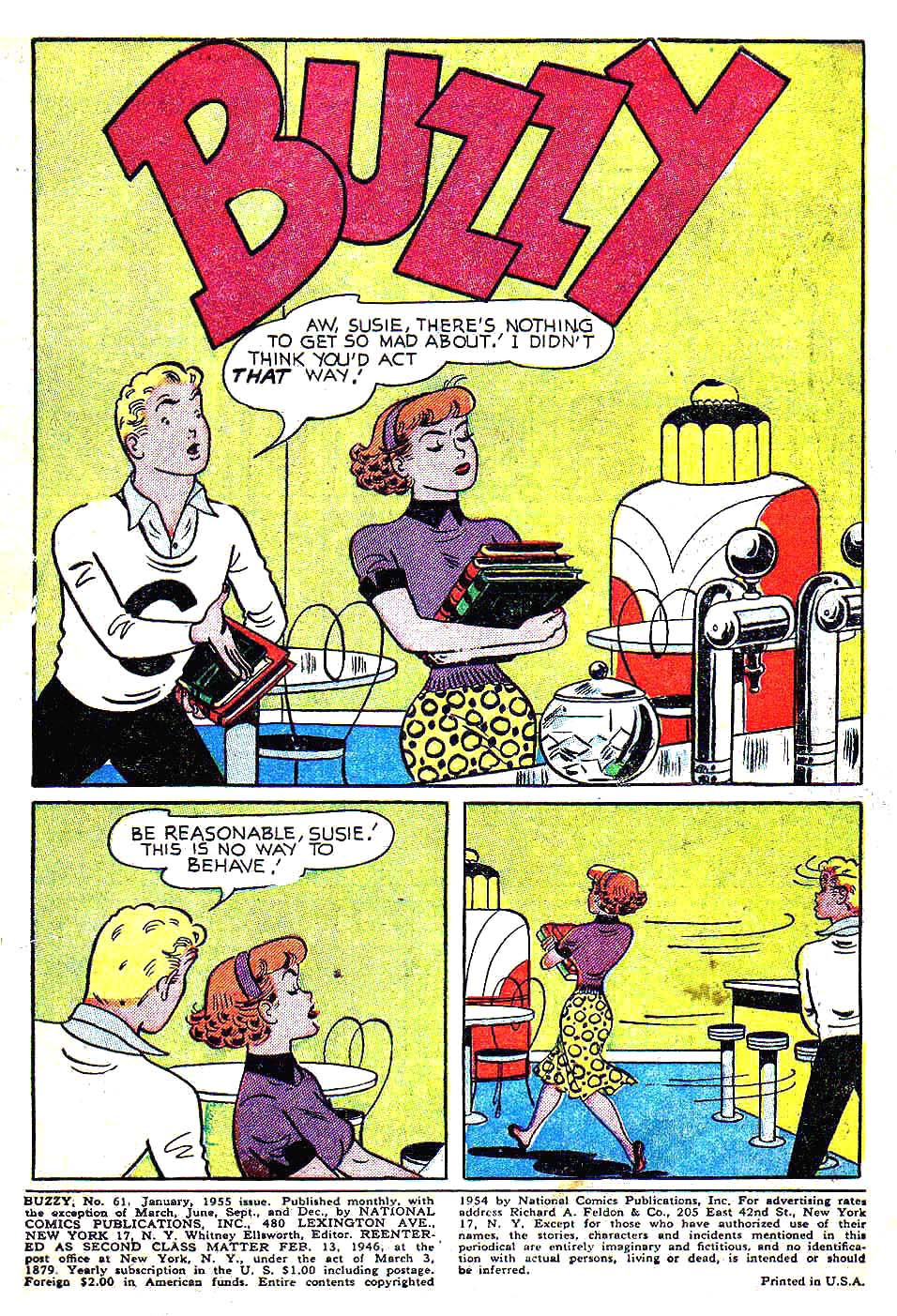 Read online Buzzy comic -  Issue #61 - 3