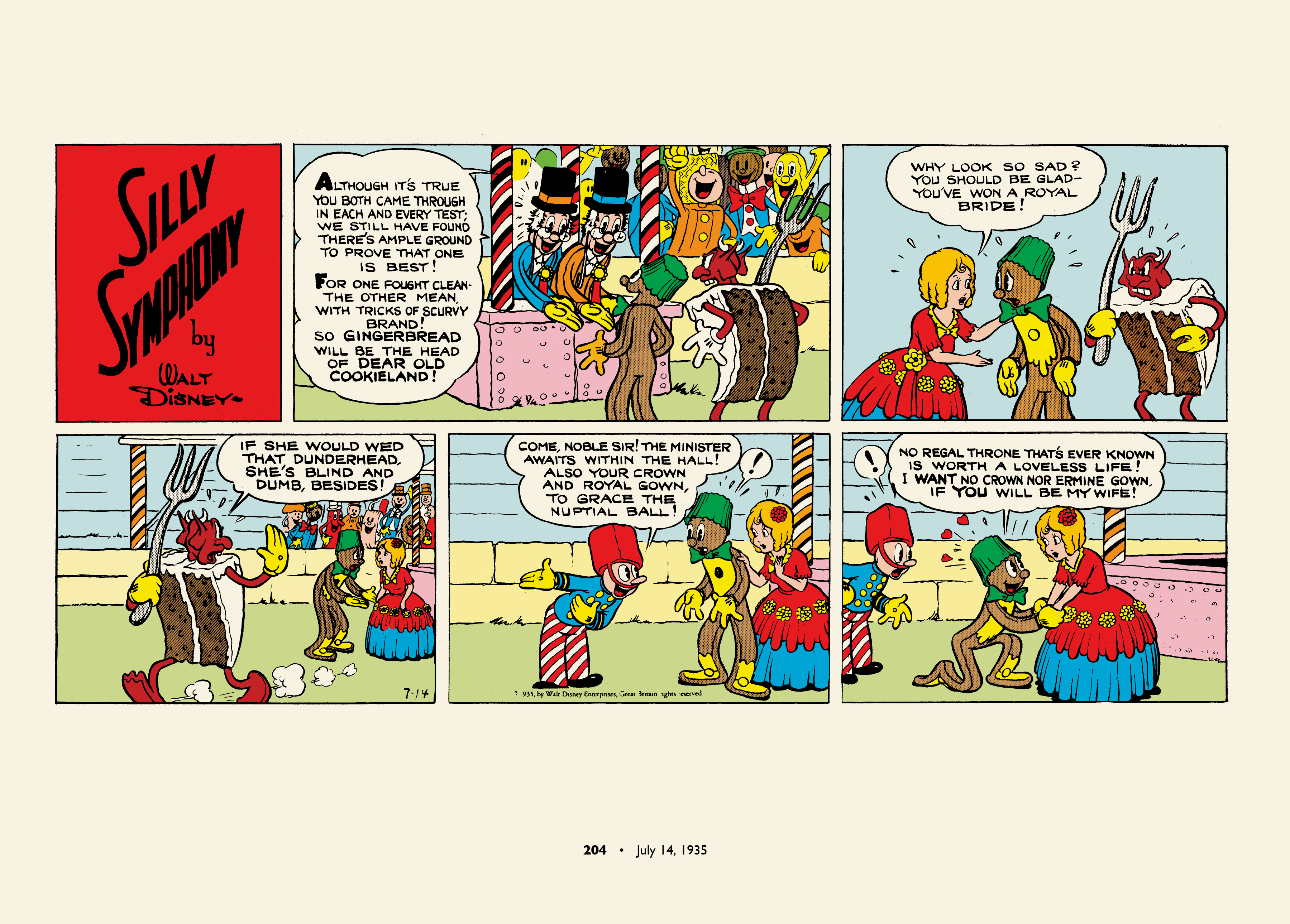 Read online Walt Disney's Silly Symphonies 1932-1935: Starring Bucky Bug and Donald Duck comic -  Issue # TPB (Part 2) - 104
